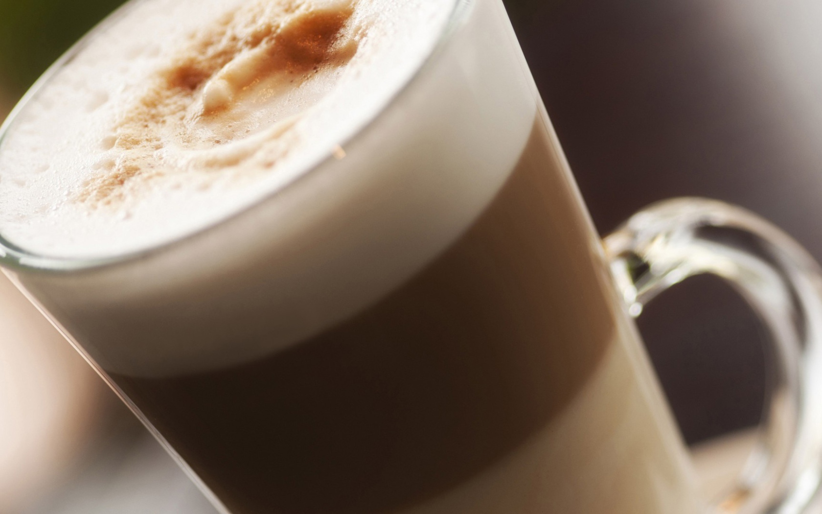 Многослойный кофейный напиток