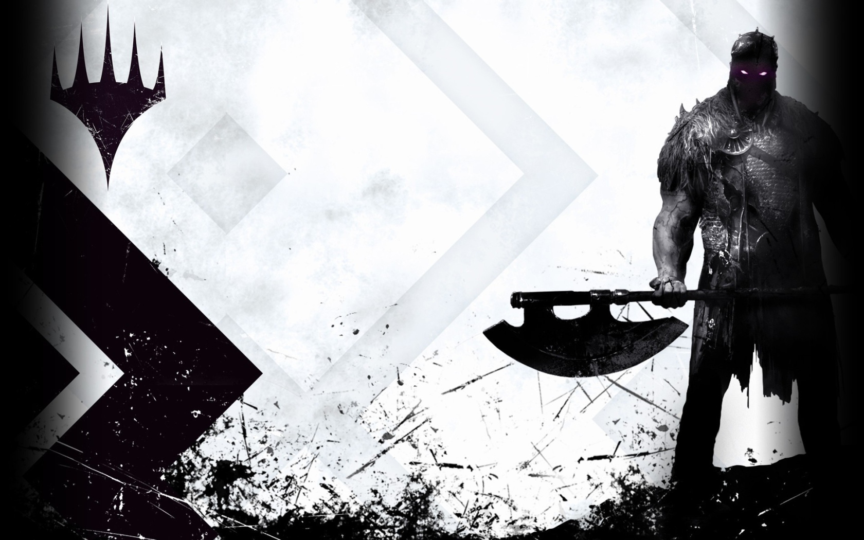 Воин с топором из игры Magic The Gathering