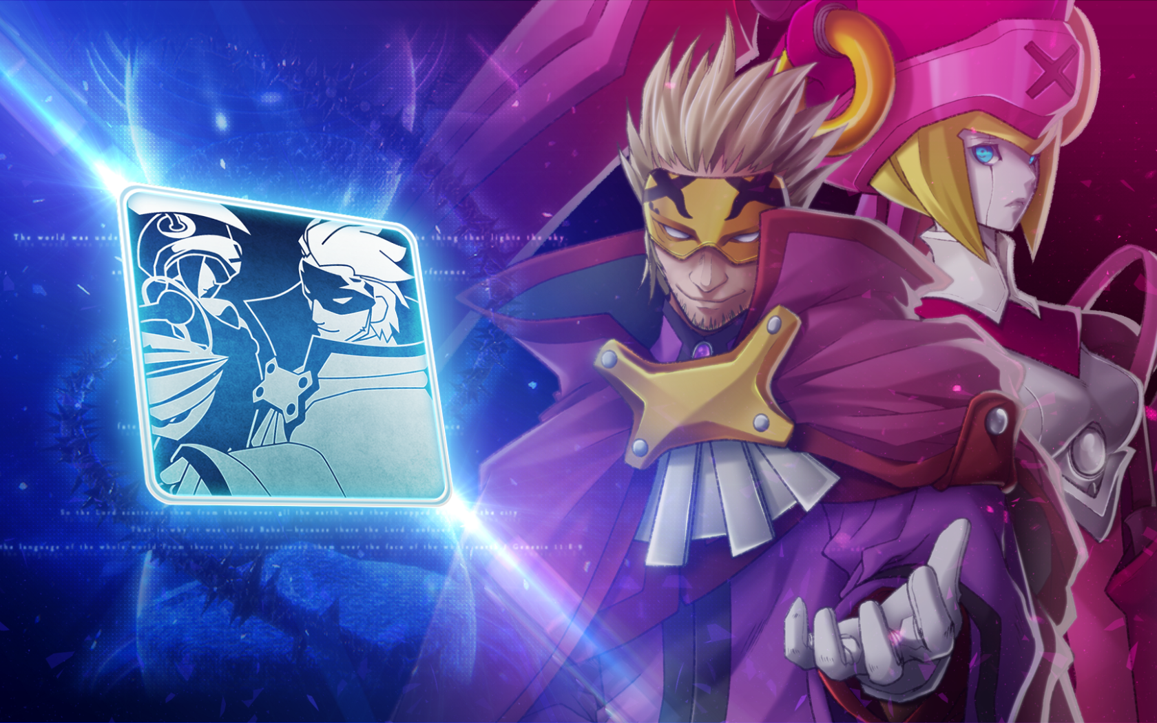 Злой персонаж игры Blazblue