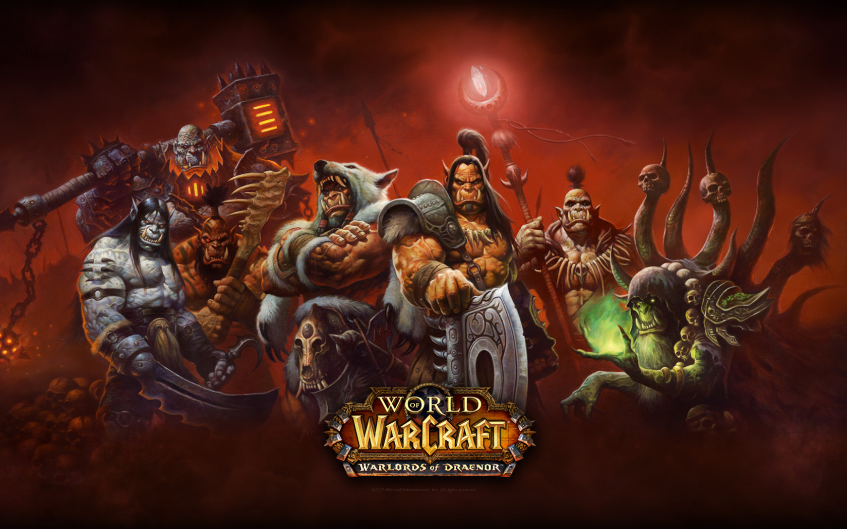 Персонажи игры World of Warcraft Warlords of Draenor