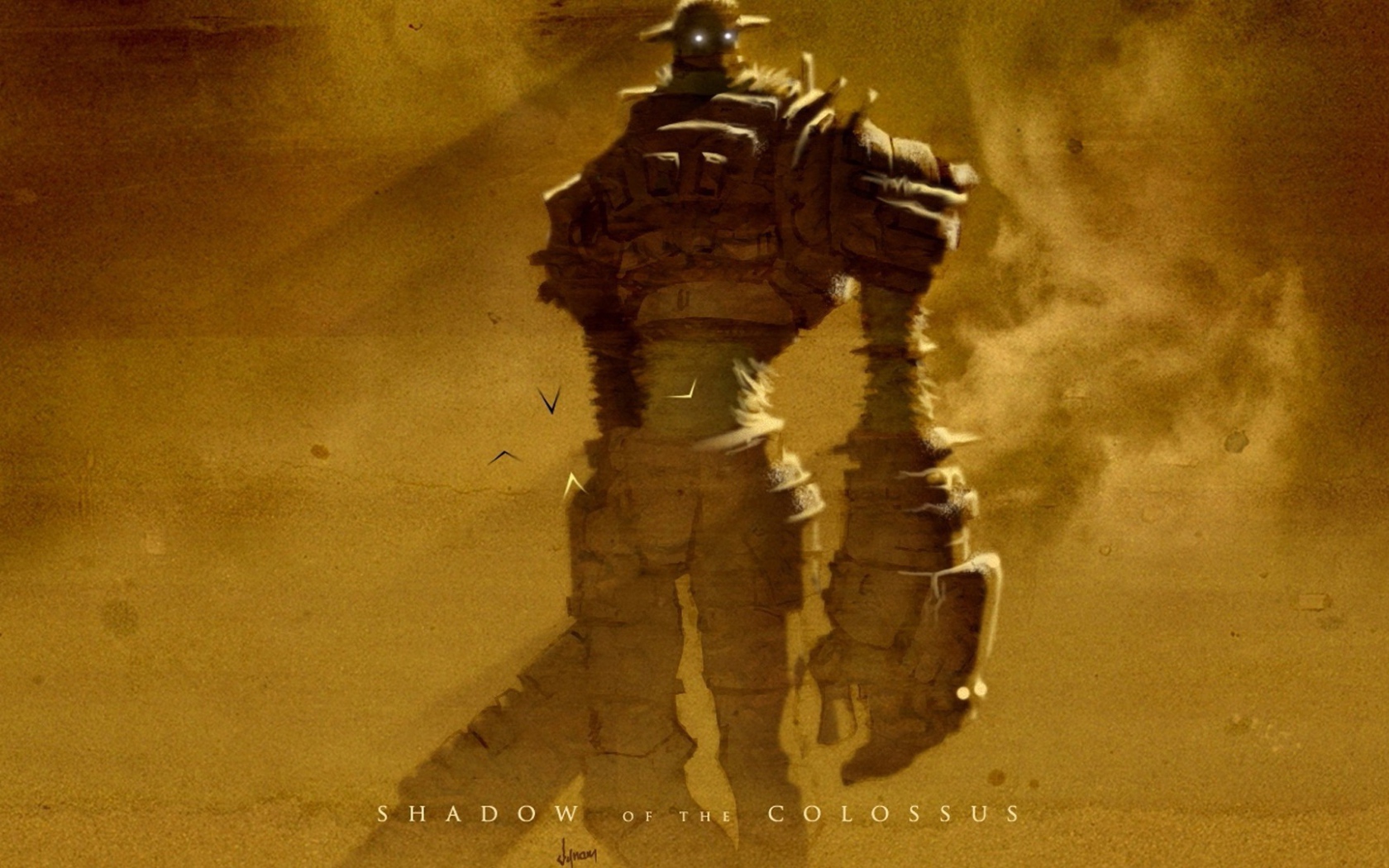 Колосс в игре Shadow of the Colossus