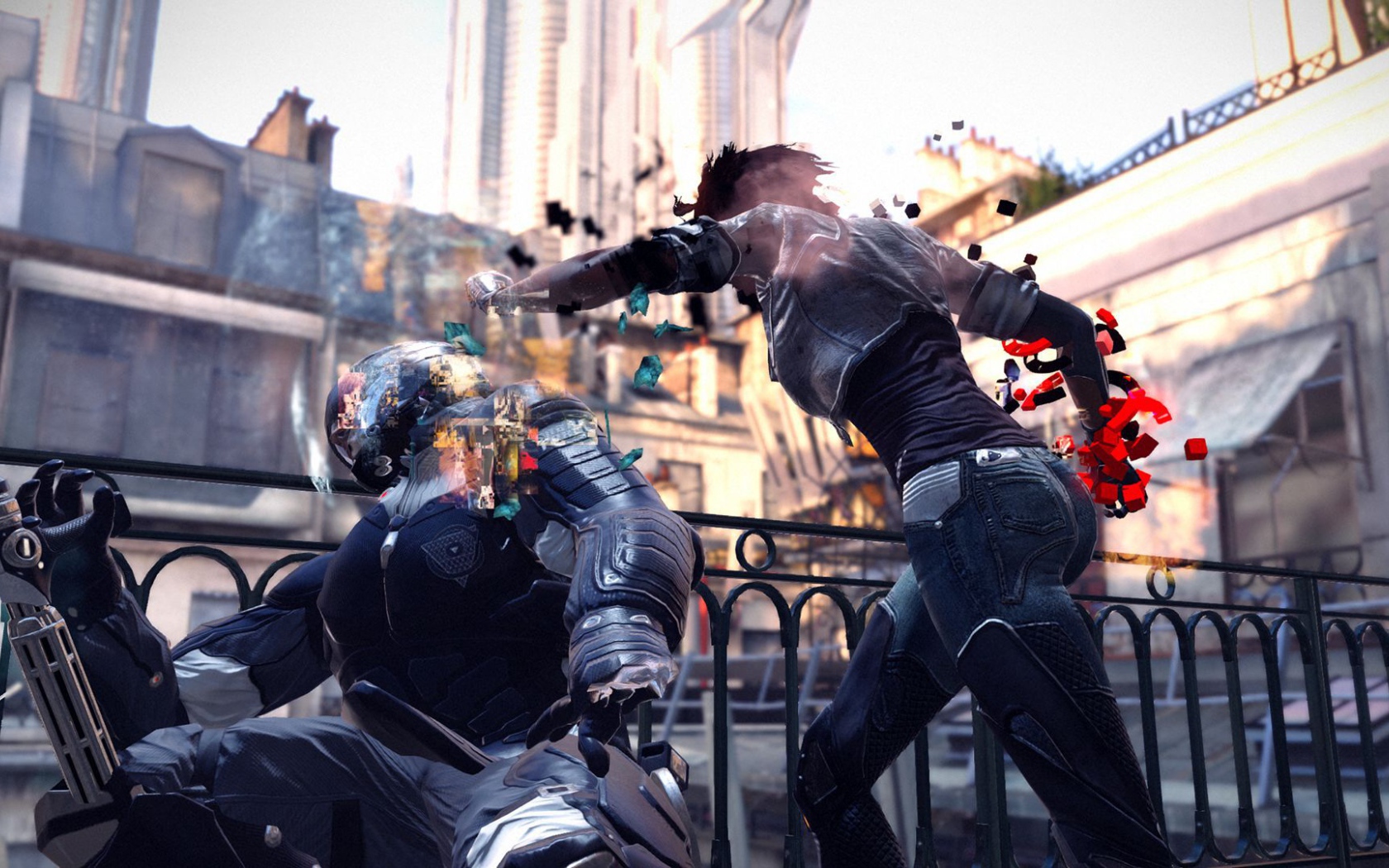 Бой в игре Remember Me