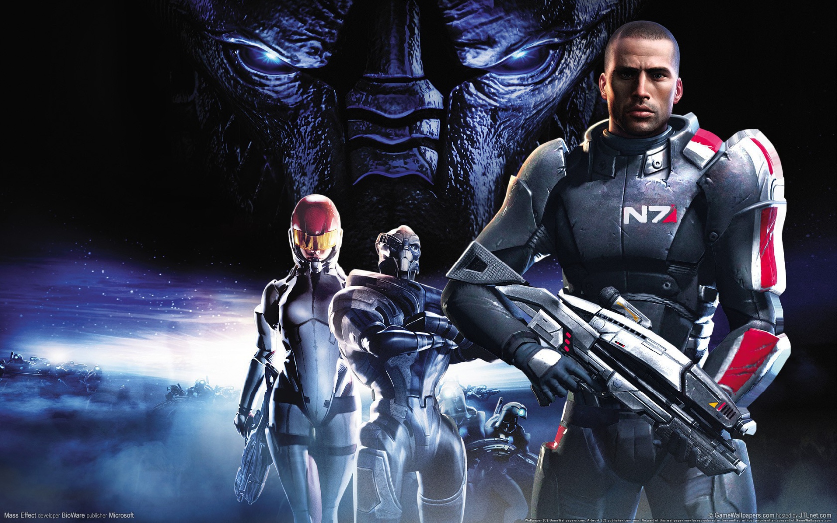 Командор Шеппард из игры Mass Effect