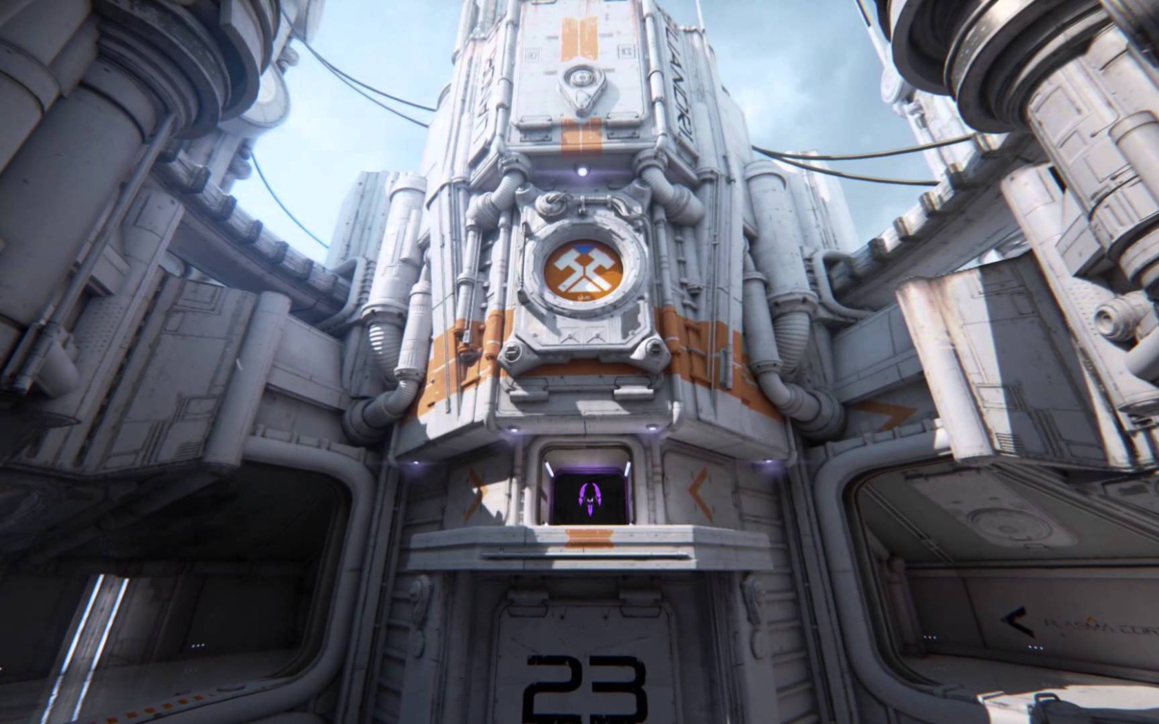 Вход в здание в игре Unreal Engine 4