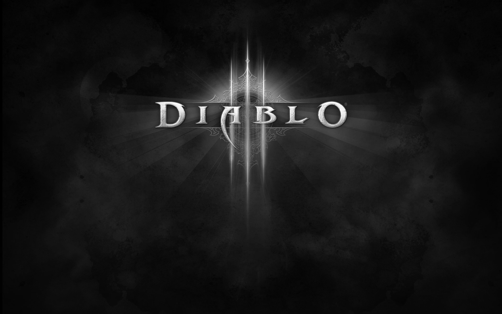 Серый фон, игра Diablo
