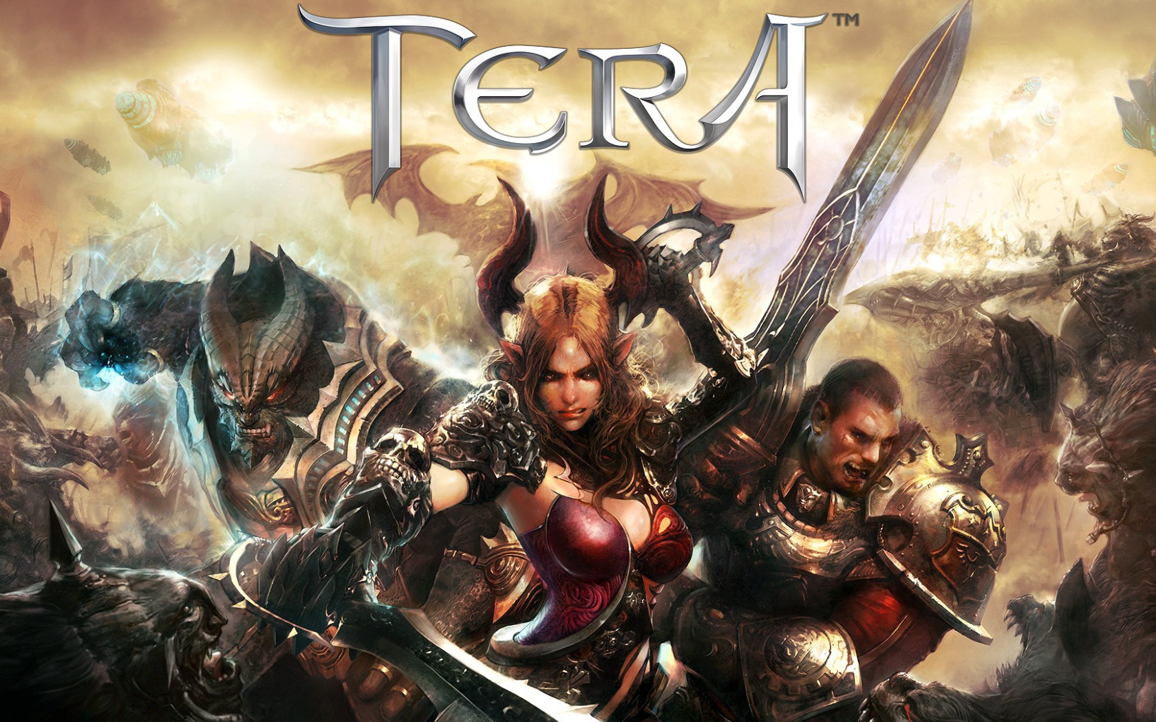 Постер онлайн игры Tera