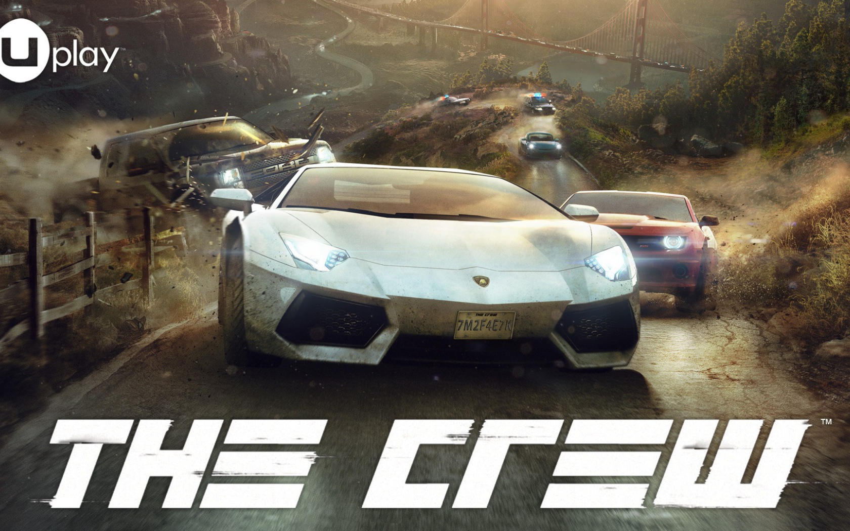 Постер видео игры The Crew