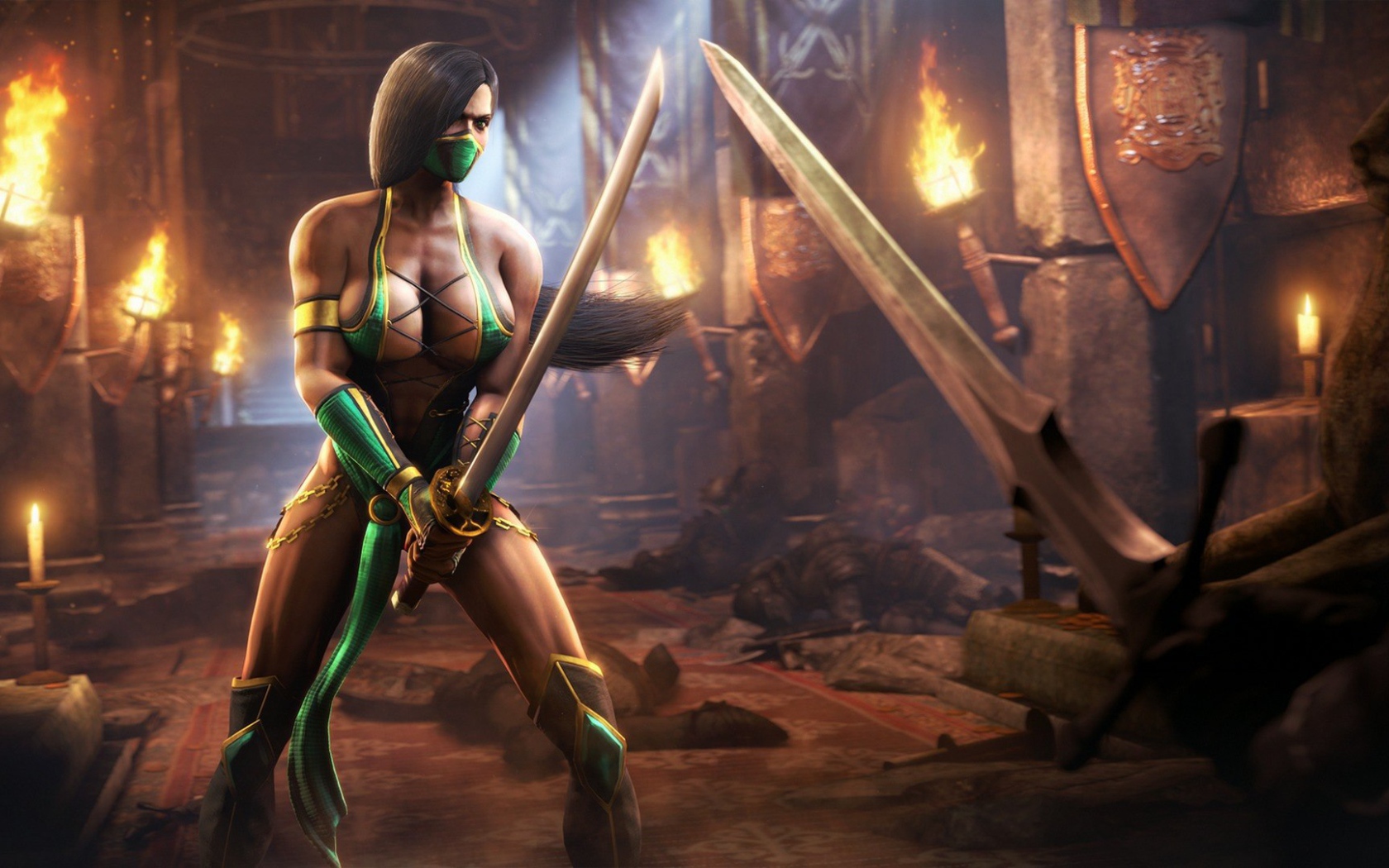 Схватка в игре Mortal Kombat