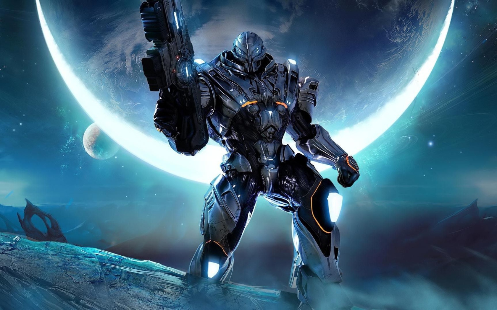 Робот из игры Section 8 Prejudice