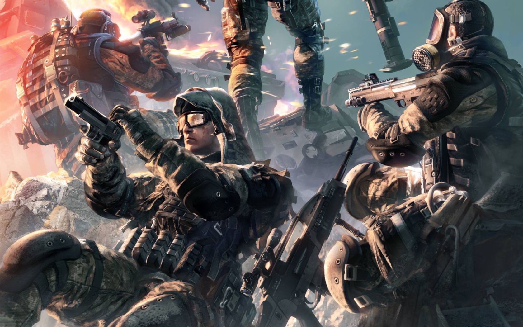 Бой спецназа в игре Warface