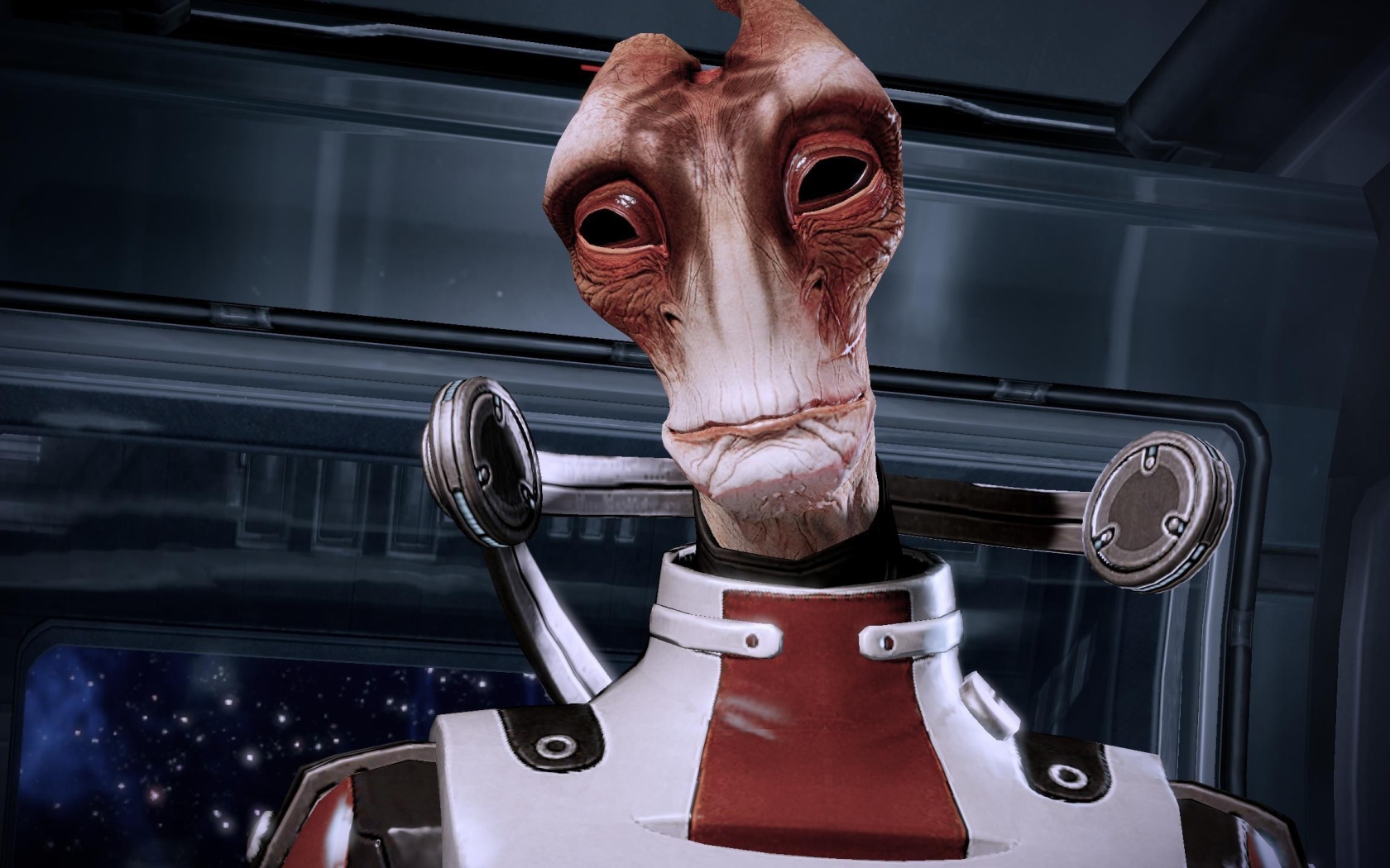 Инопланетянин в скафандре, игра Mass Effect