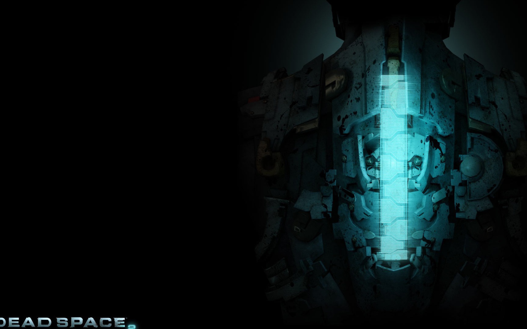 Спина солдата в игре Dead Space 2