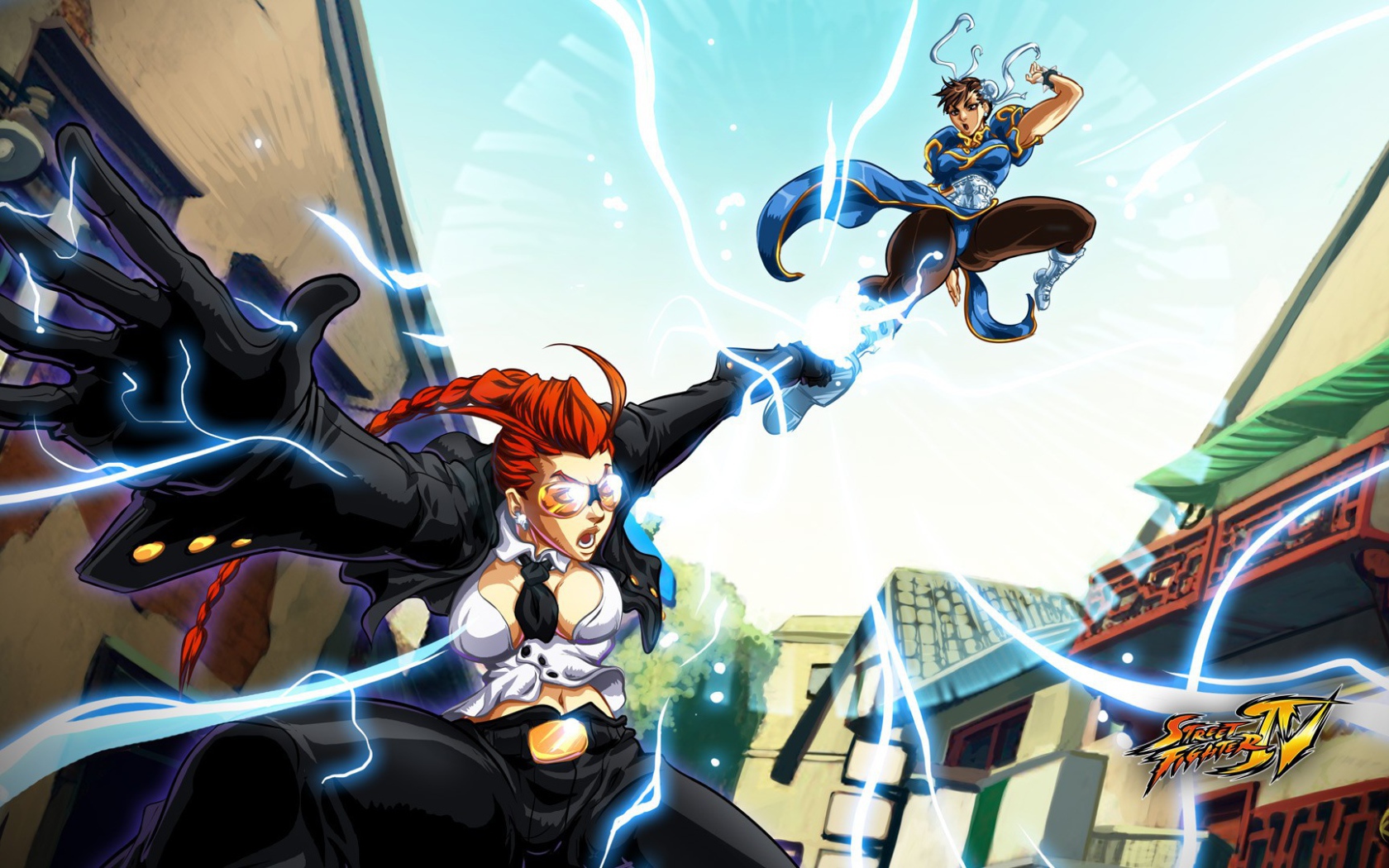 Сражение в игре Street Fighter IV