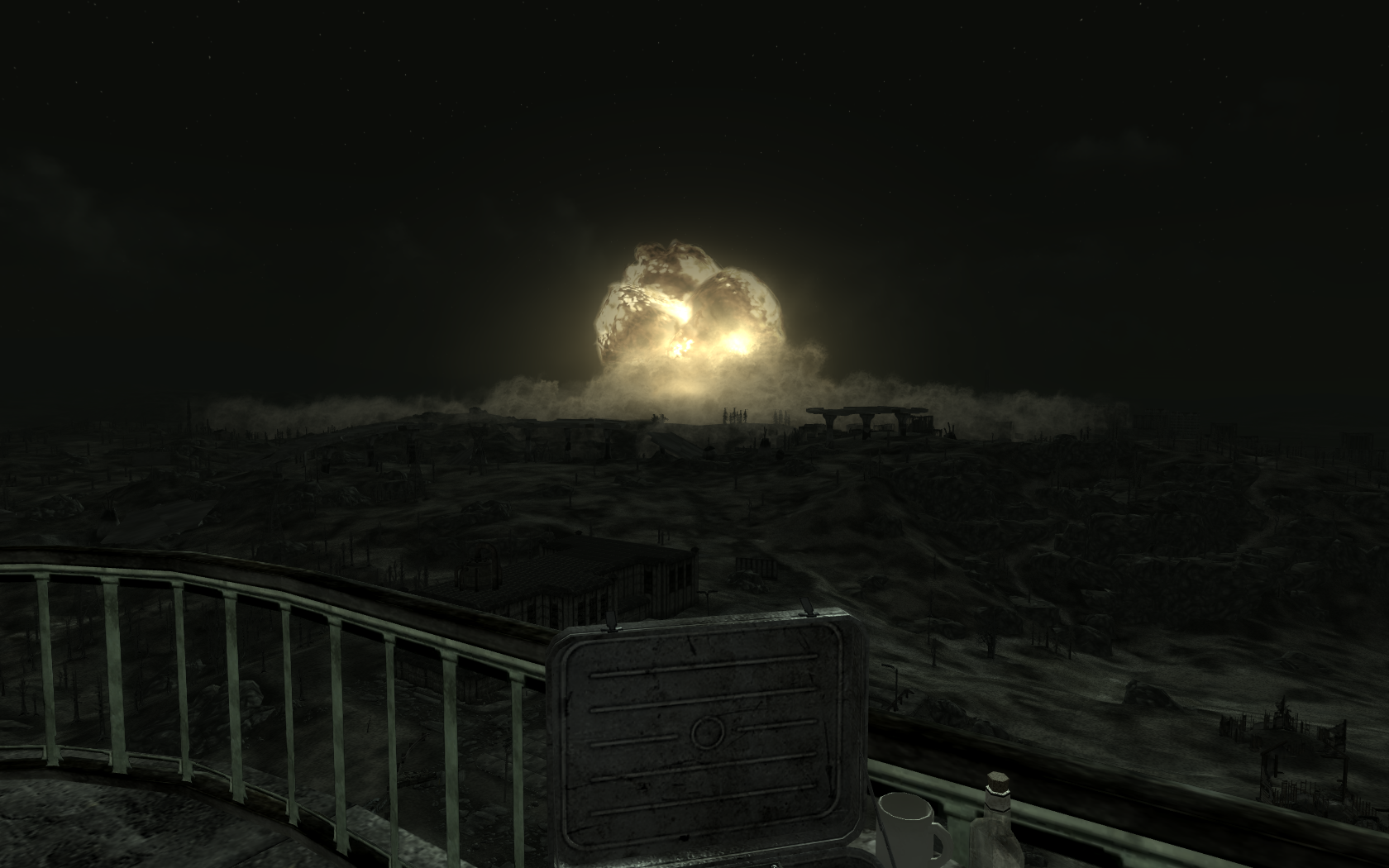 Взрыв в игре Fallout 3