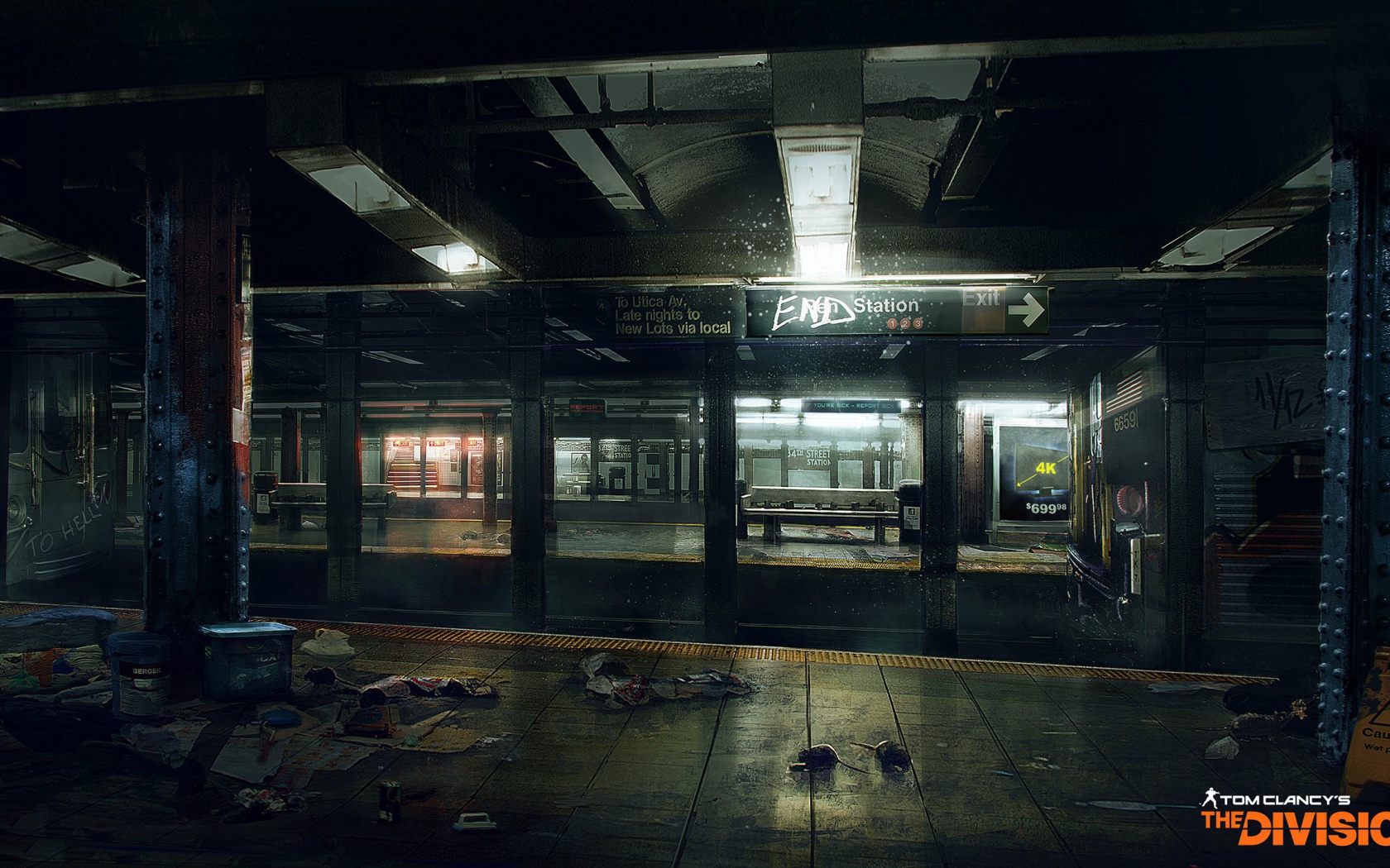 Станция метро в игре Tom Clancy's The Division