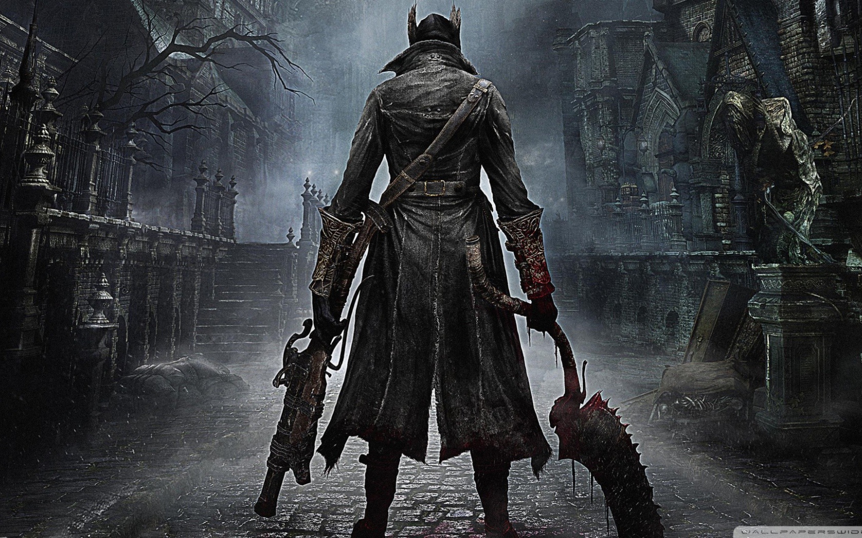 Главный герой игры Bloodborne