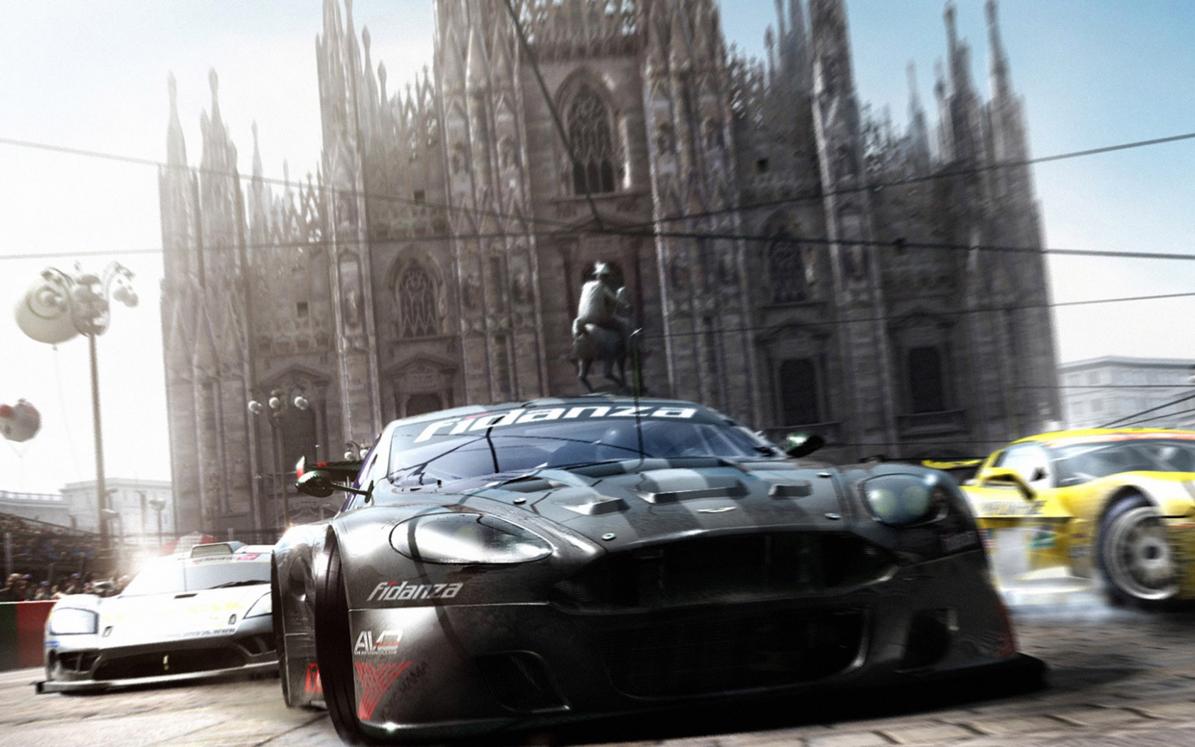 Гонка в игре Race Driver GRID