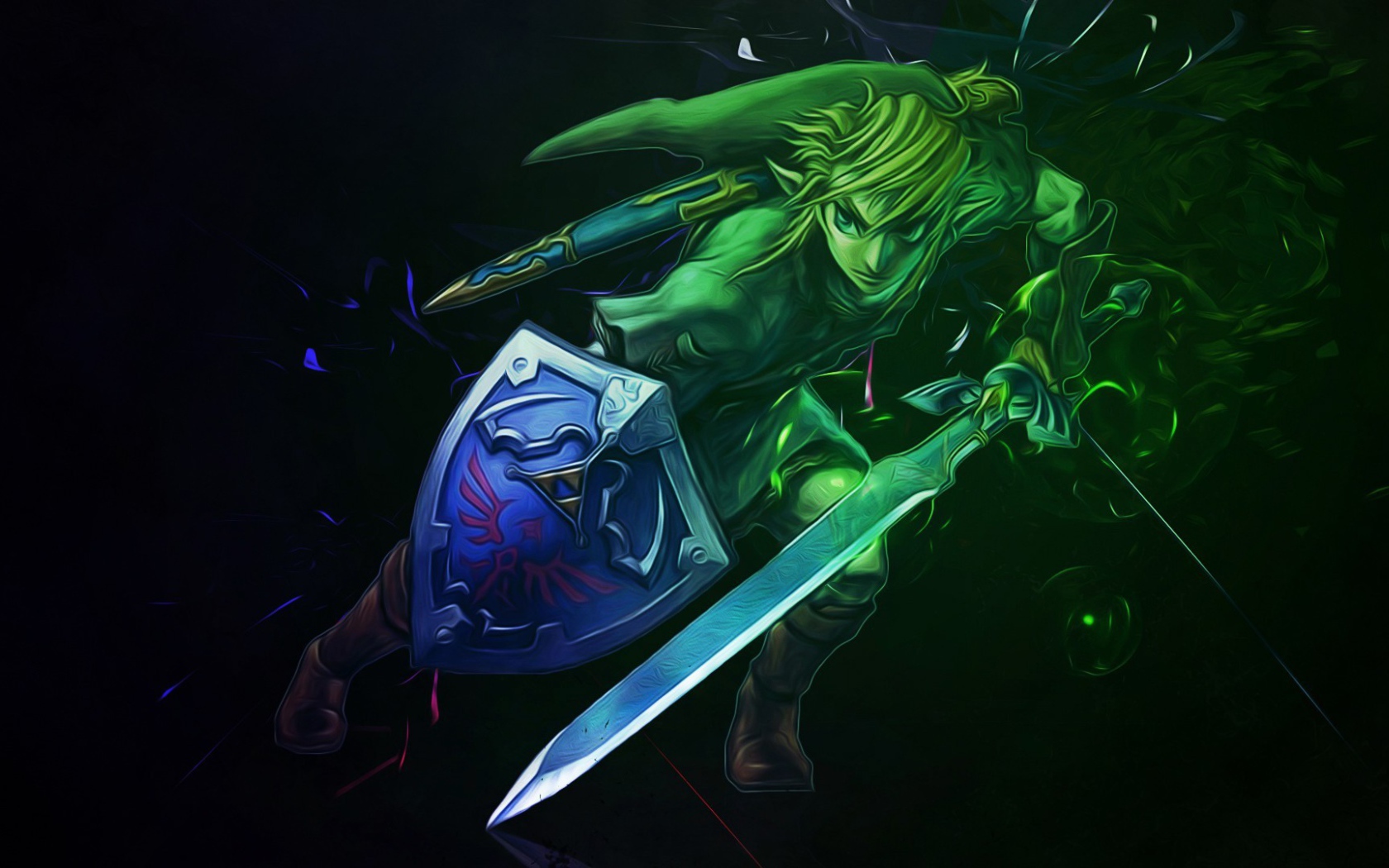 Воин герой из игры The Legend of Zelda