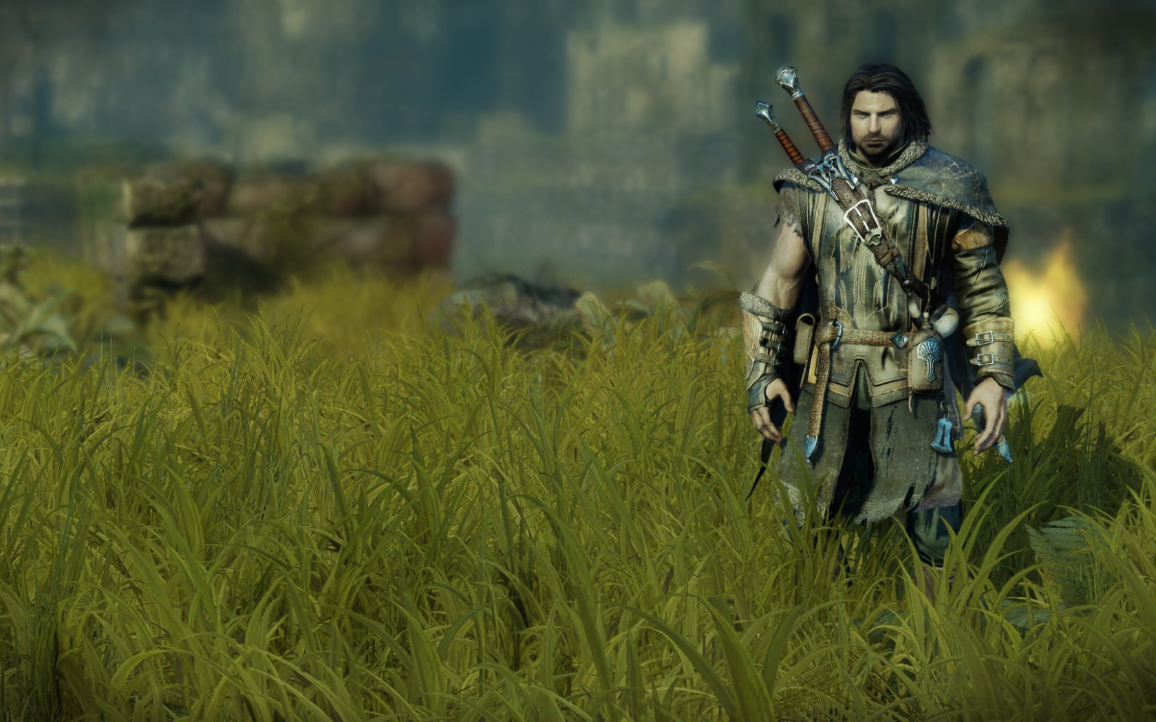 Воин в траве, игра Middle-earth Shadow of Mordor