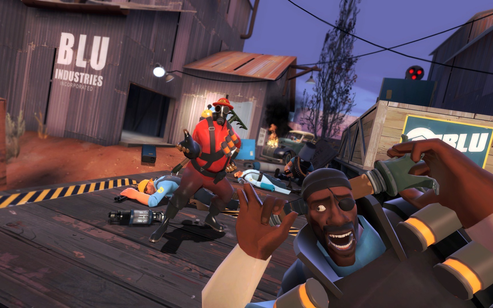 Мир игры Team Fortress 2