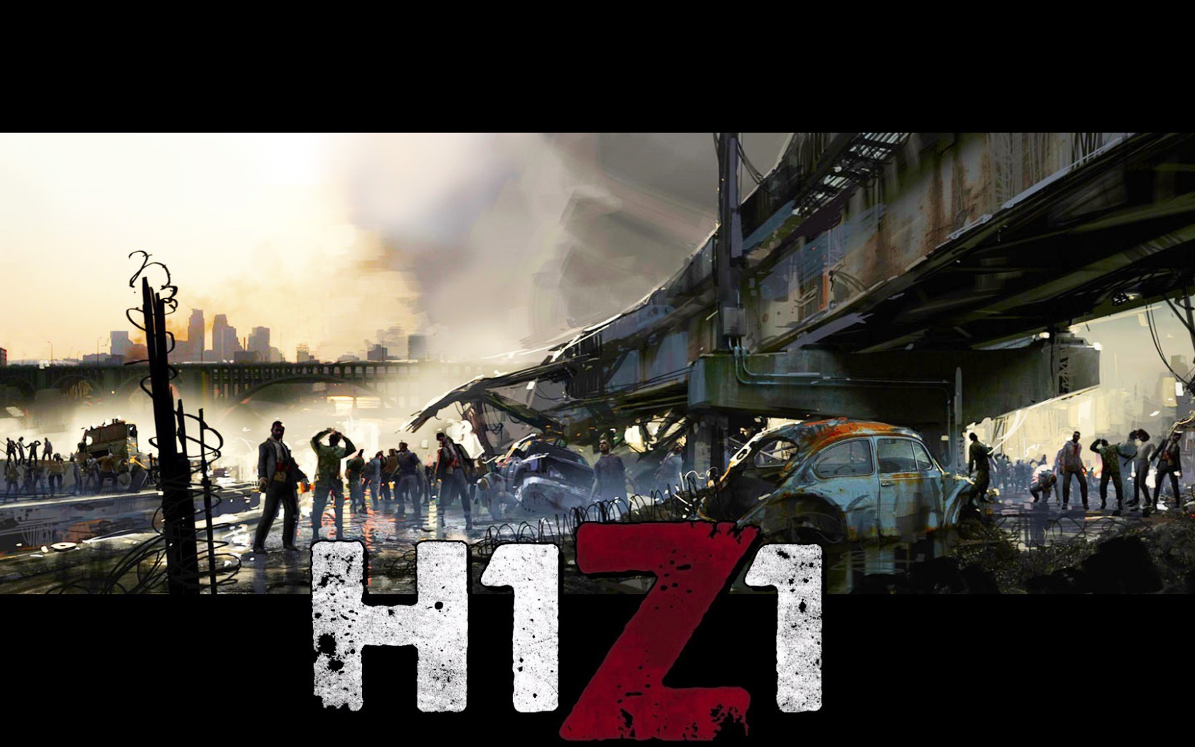 Zombies in the game H1Z1