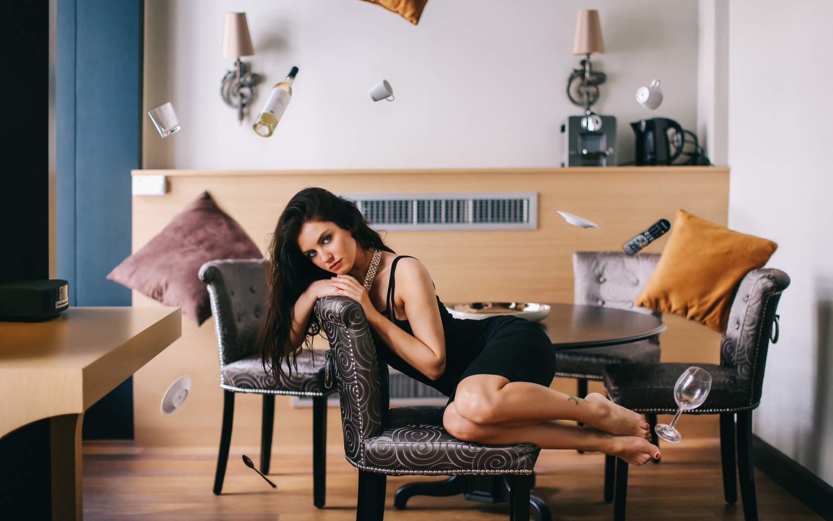 Красивая модель Aurela Skandaj