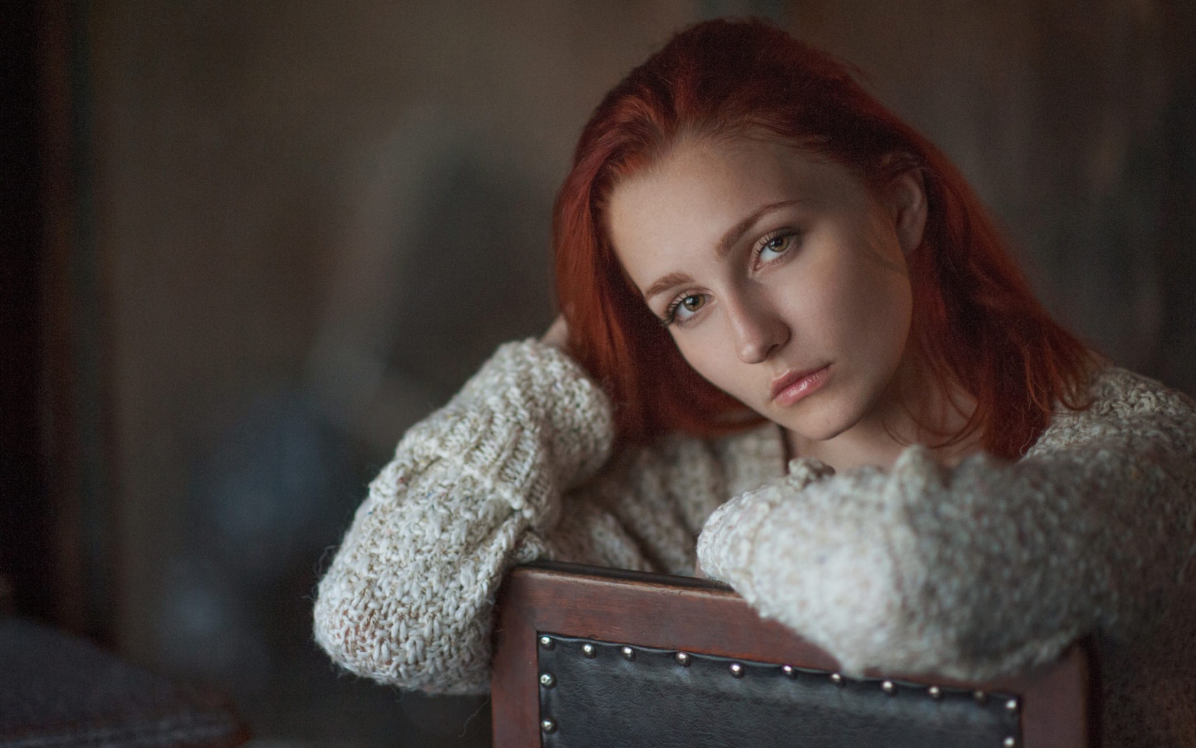 Рыжая девушка Владислава Масько