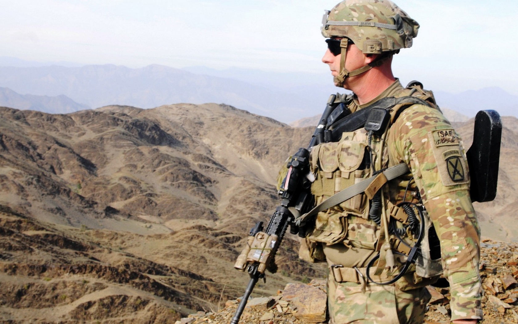 Солдат ISAF в Афганистане