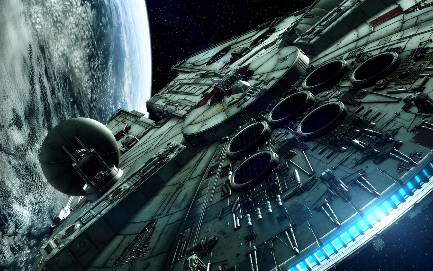 Корабль из Звездных войн Millenium Falcon