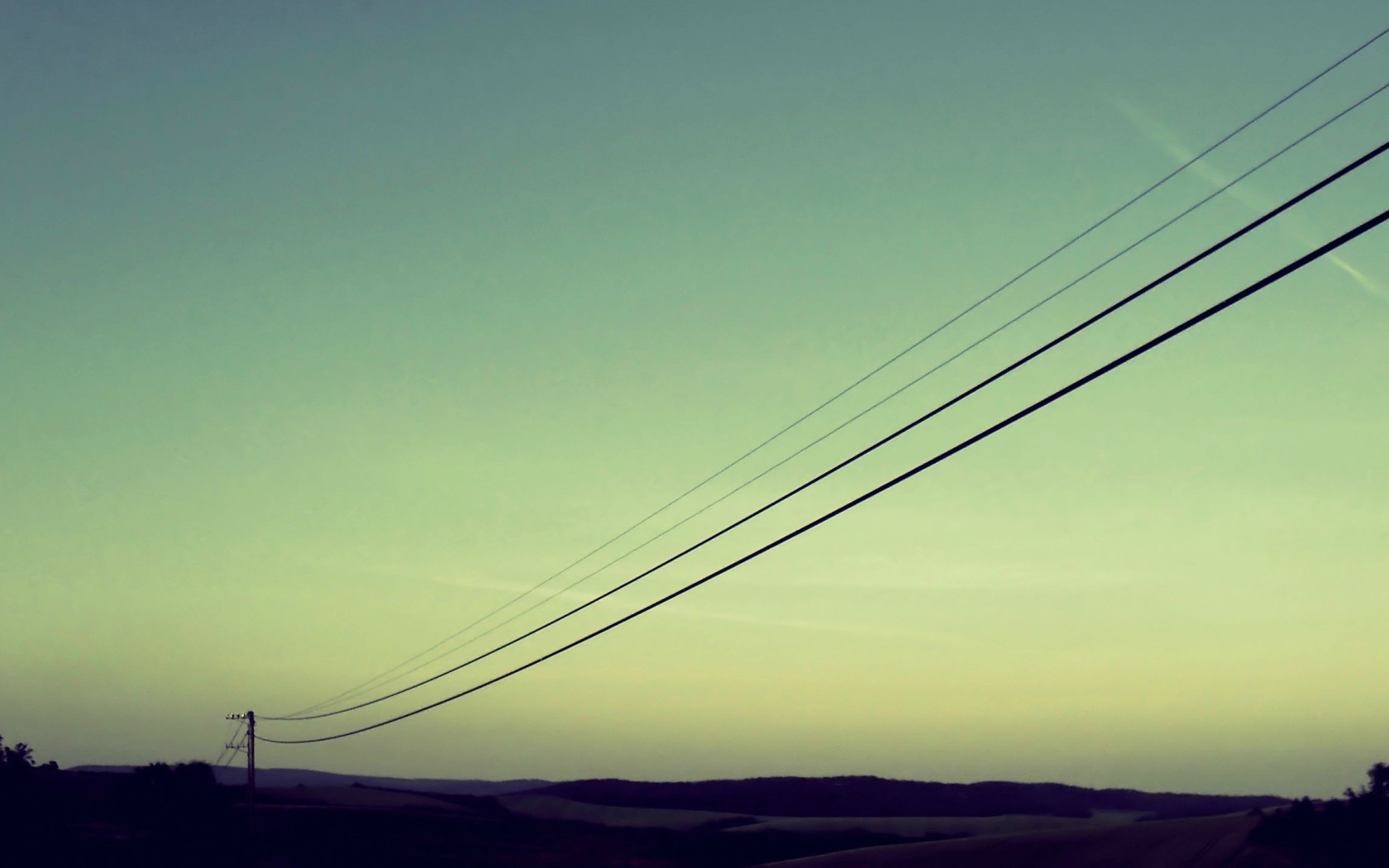 Провода линии электропередач