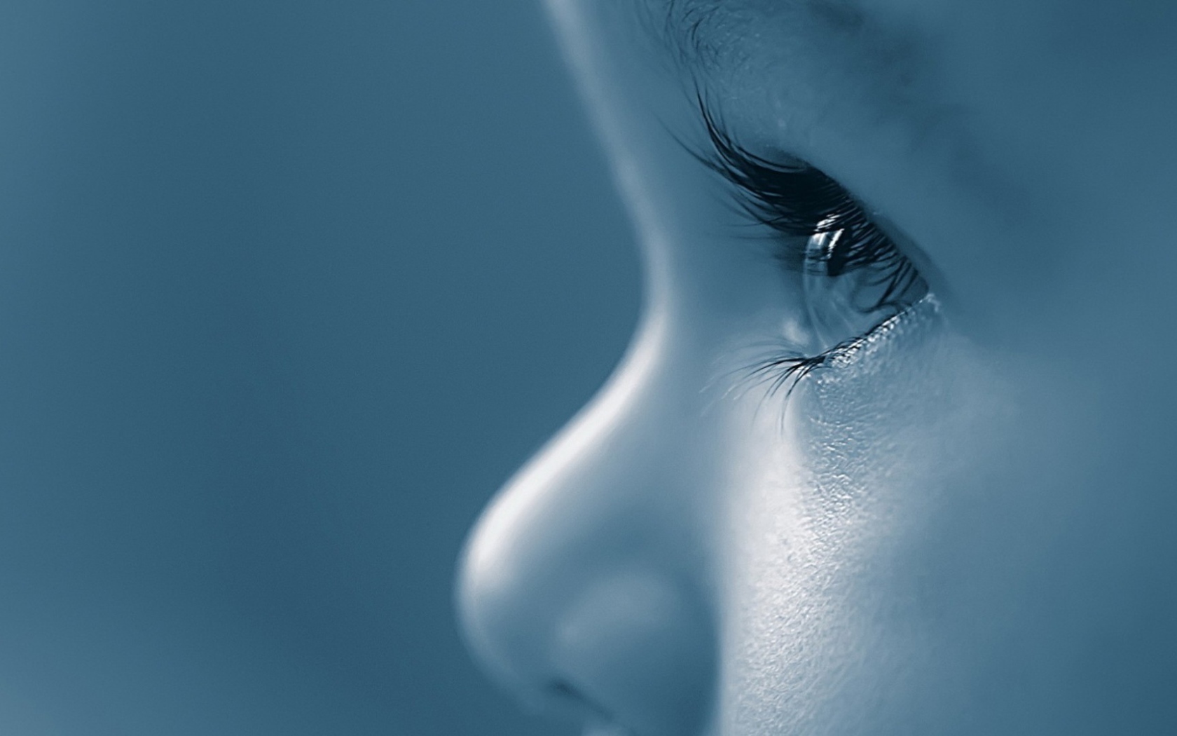 Глаза маленького ребенка