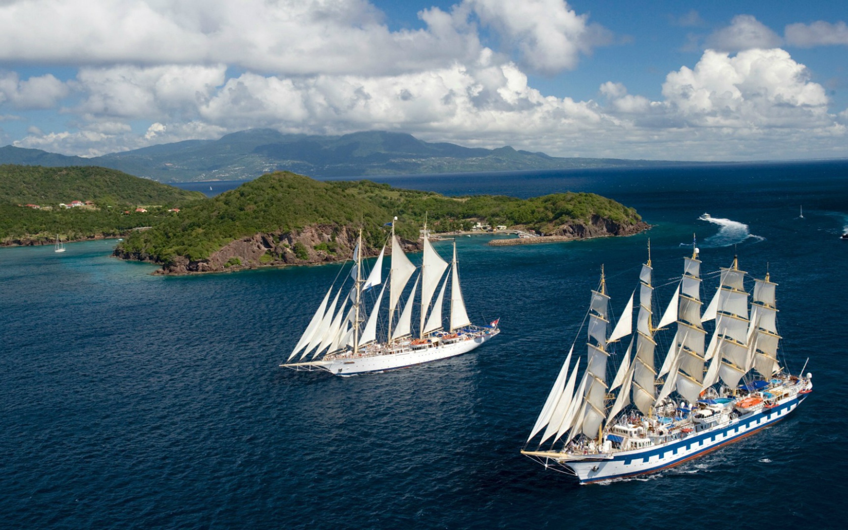 Парусники Star Clipper и Royal Clipper
