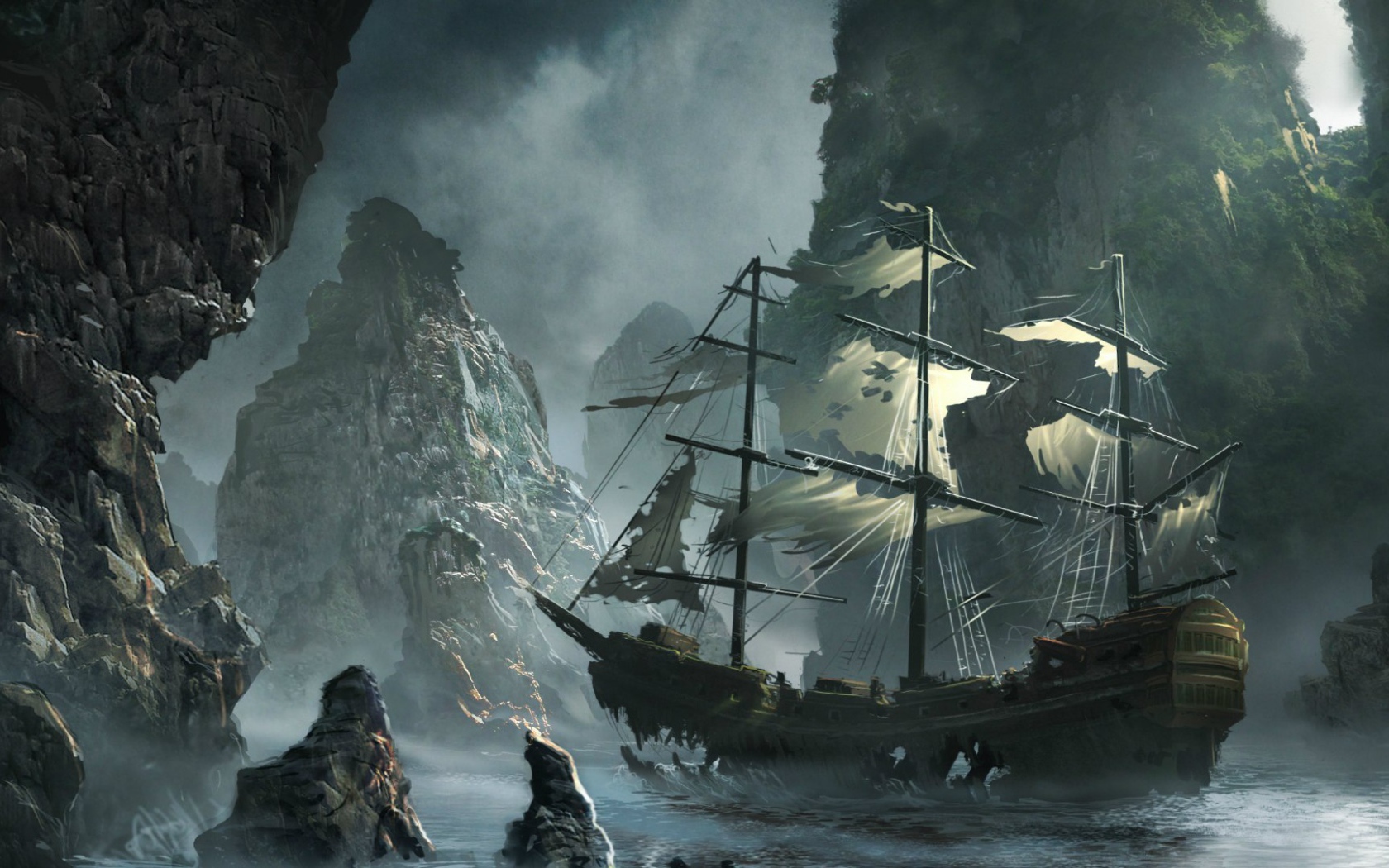 Корабль Летучий голландец