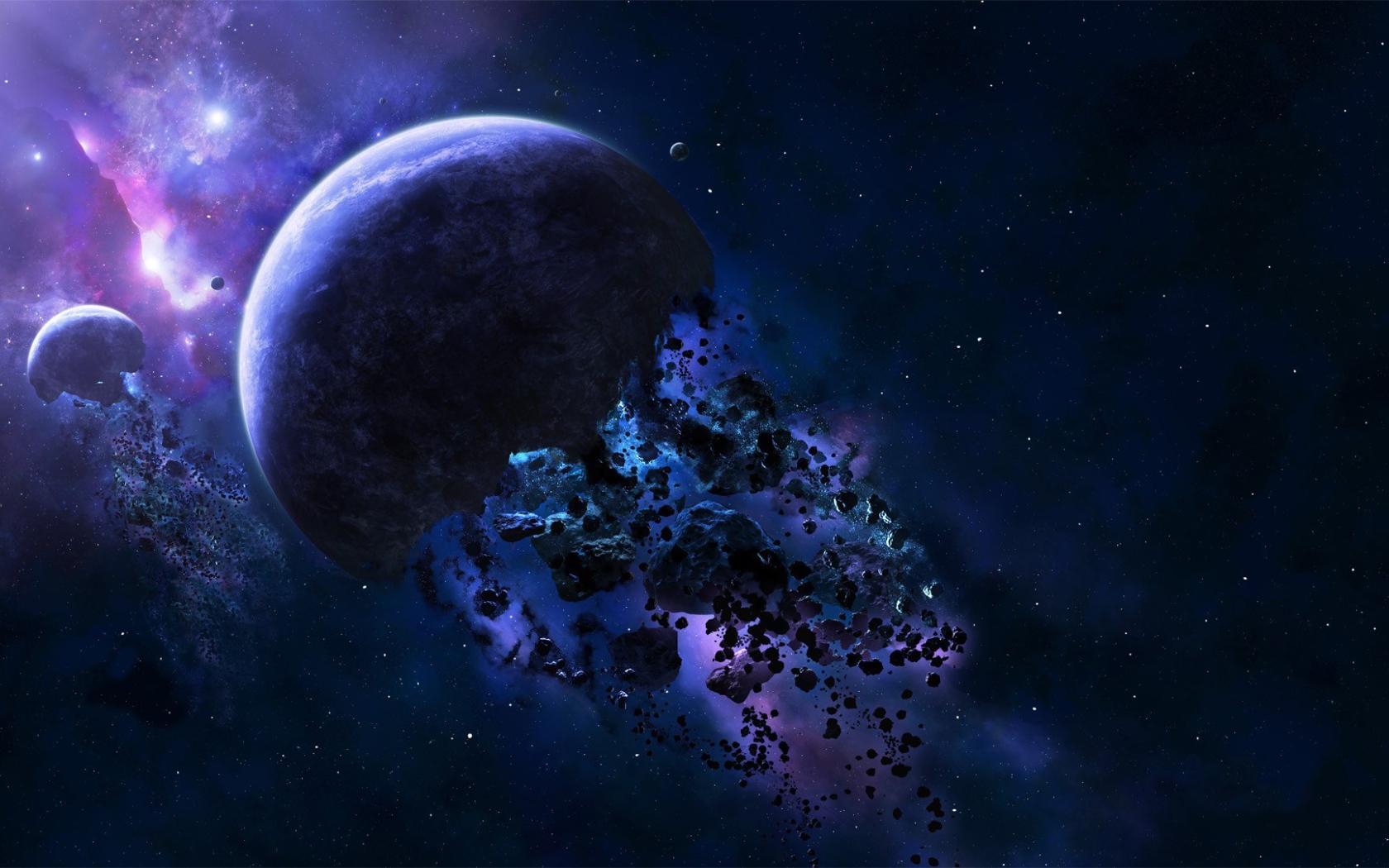 Чужая планета рассыпалась в пыль