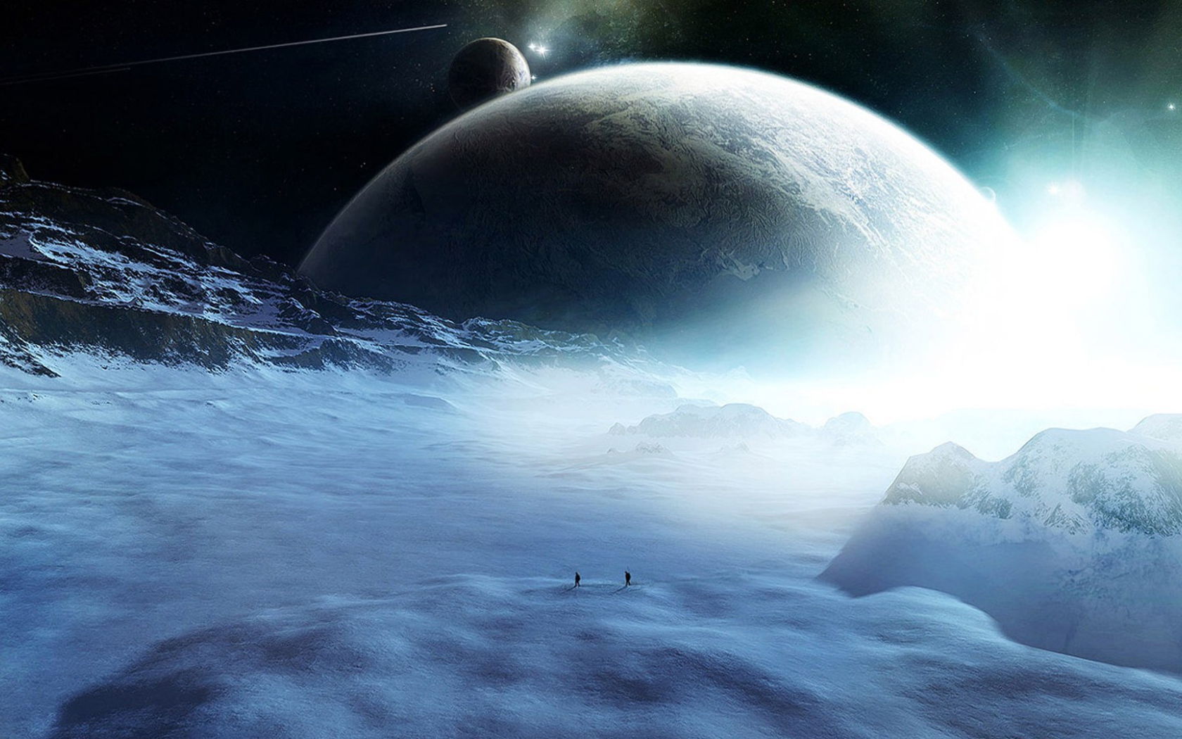 Путники на ледяной планете