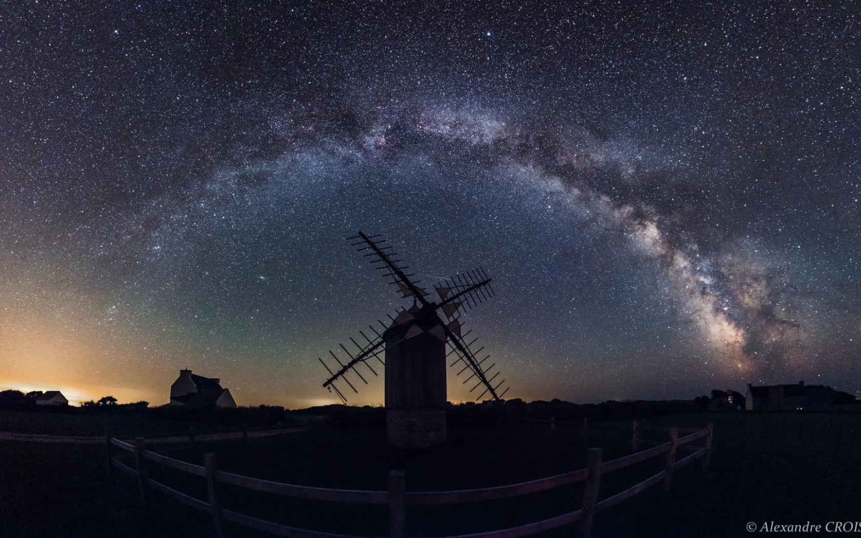 Мельница под звездами