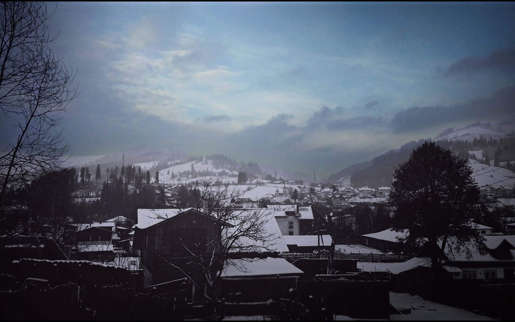 Город Ватра в Румынии