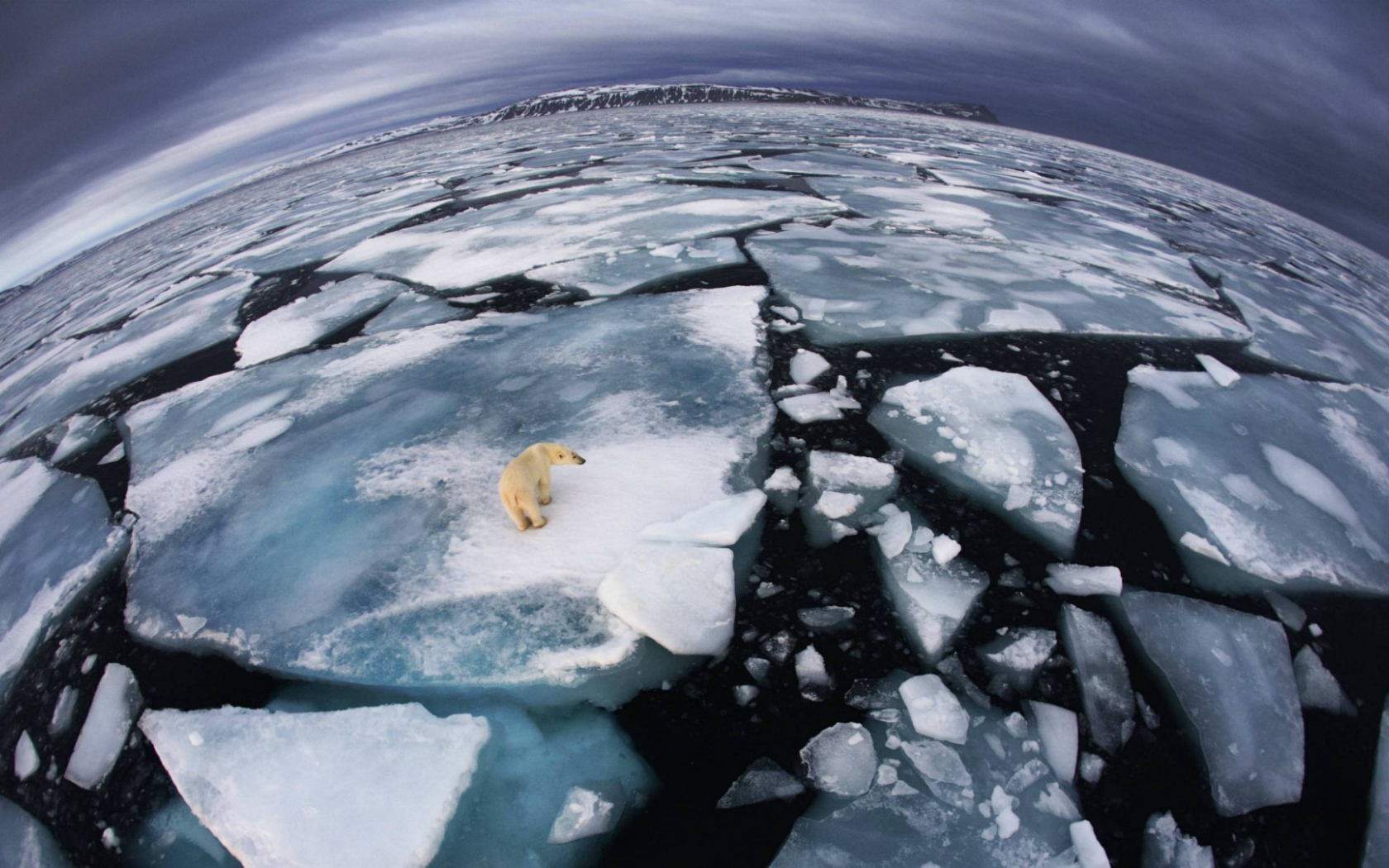 Архипелаг Шпицберген, между Норвегией и Северным полюсом
