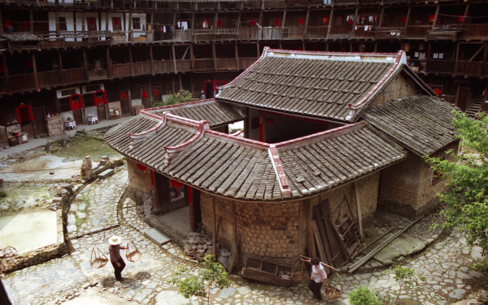 Внутренний дворик в Китае