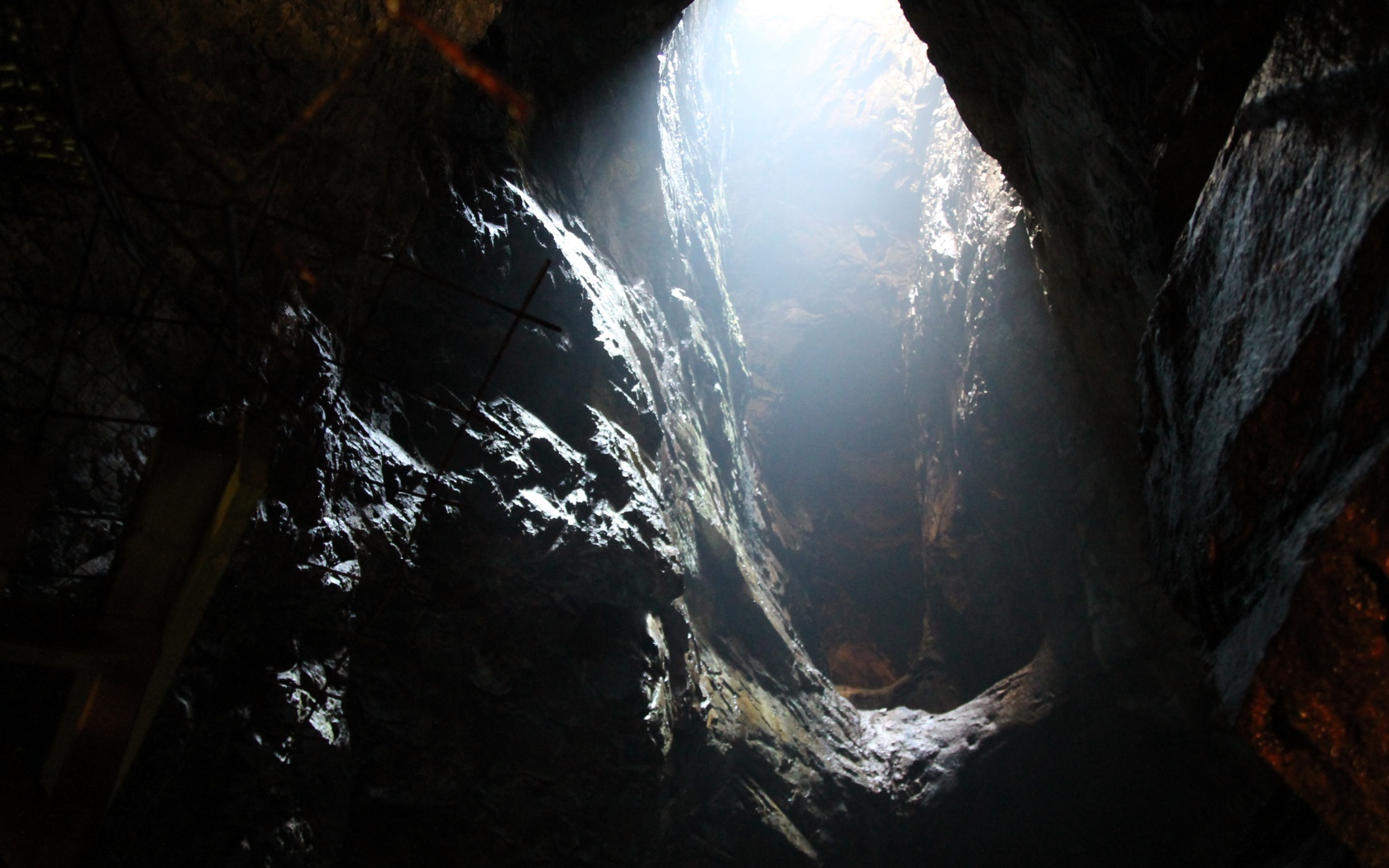 Пещера в Швеции