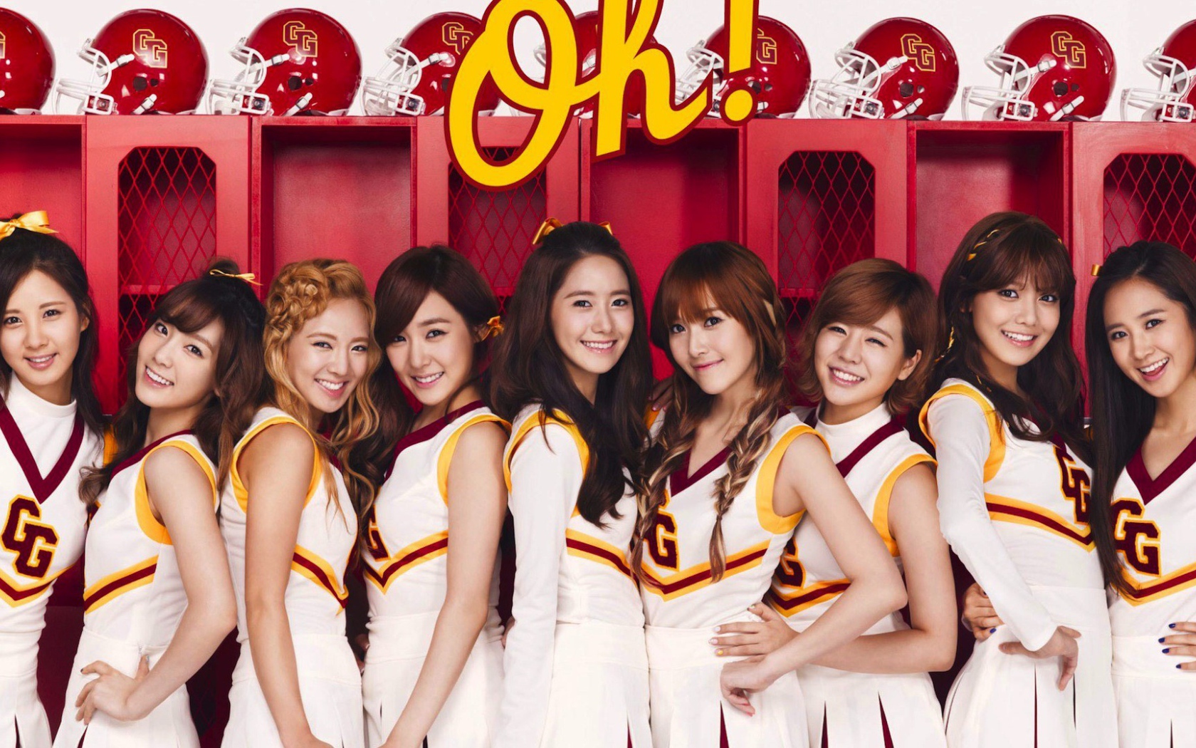 Команда японских девушек спортсменок