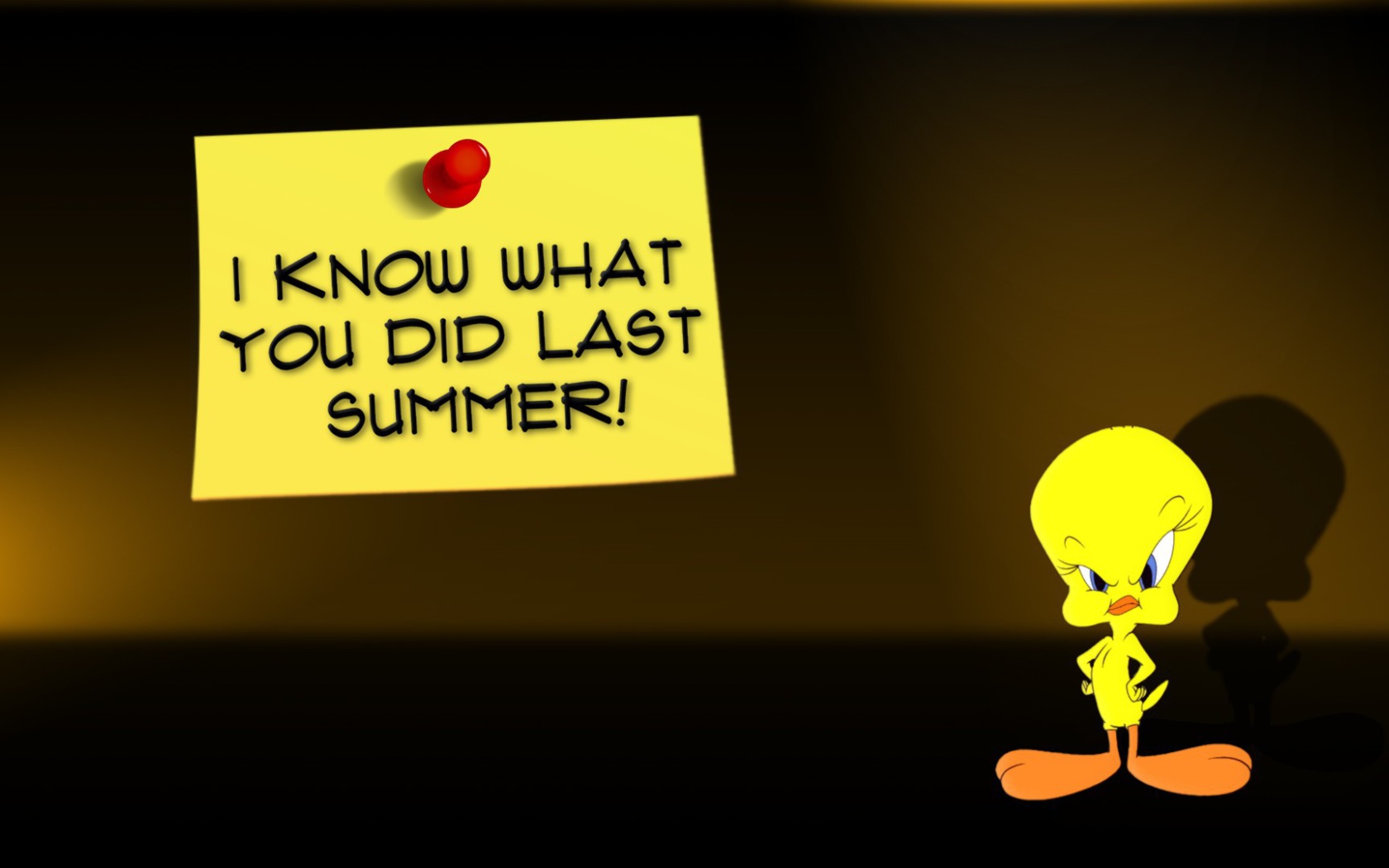 Цыпленок знает, что вы сделали прошлым летом