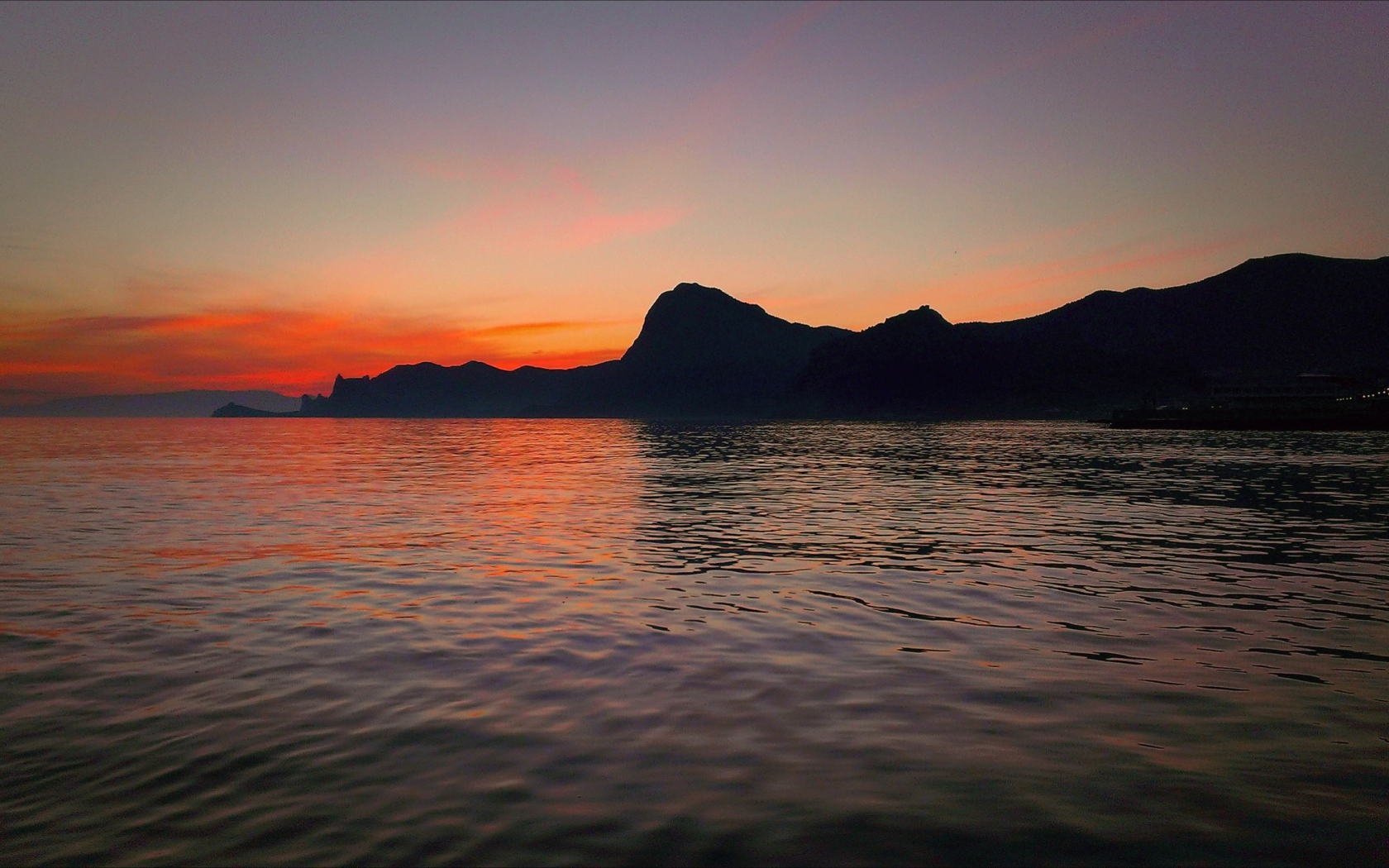 Рассвет в Судаке, Крым