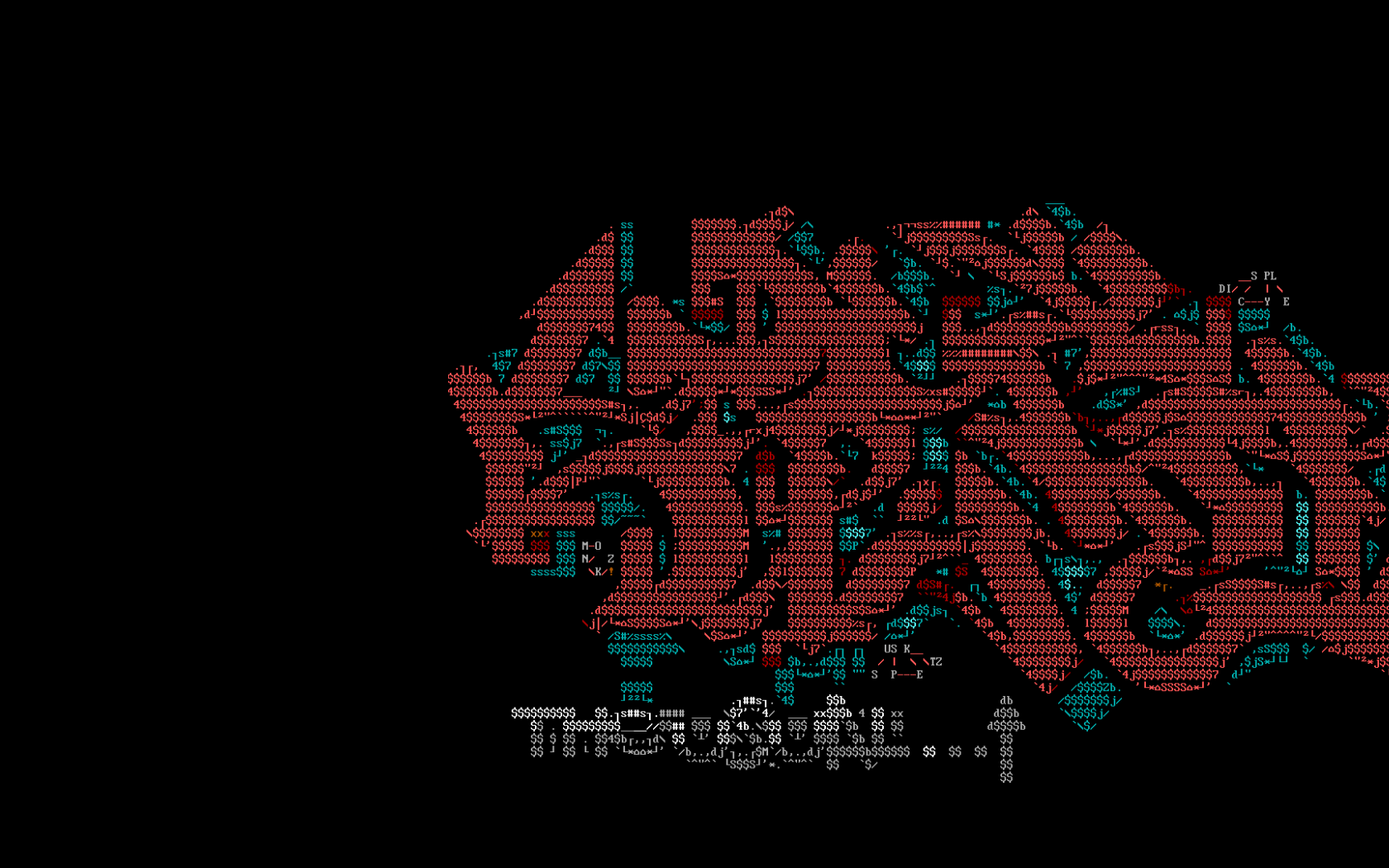 Граффити из восьмибитных символов