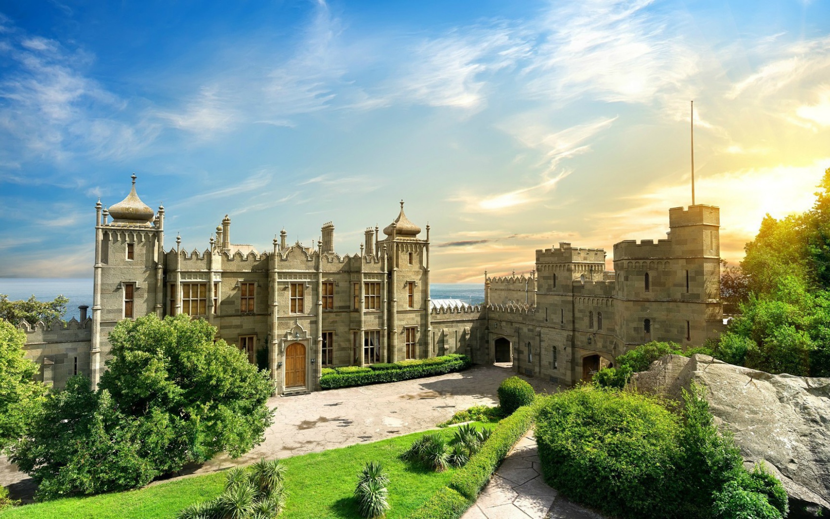 Воронцовский дворец в Крыму