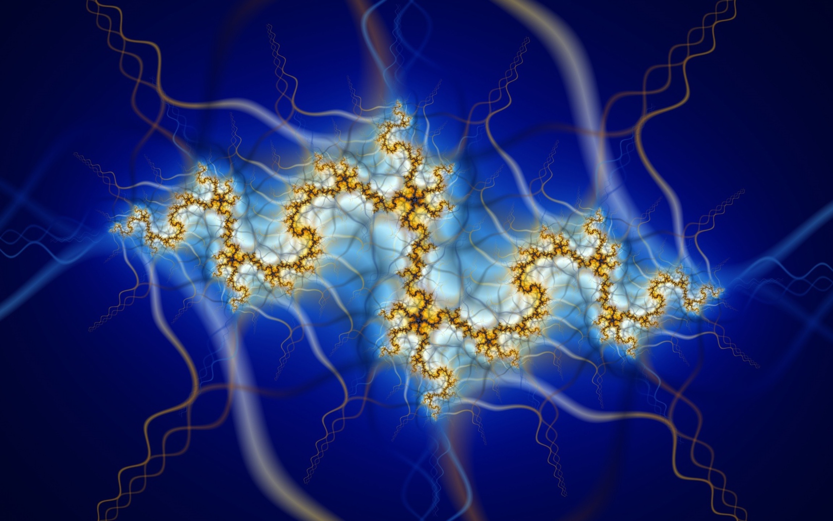 Абстрактный ультра фрактал  