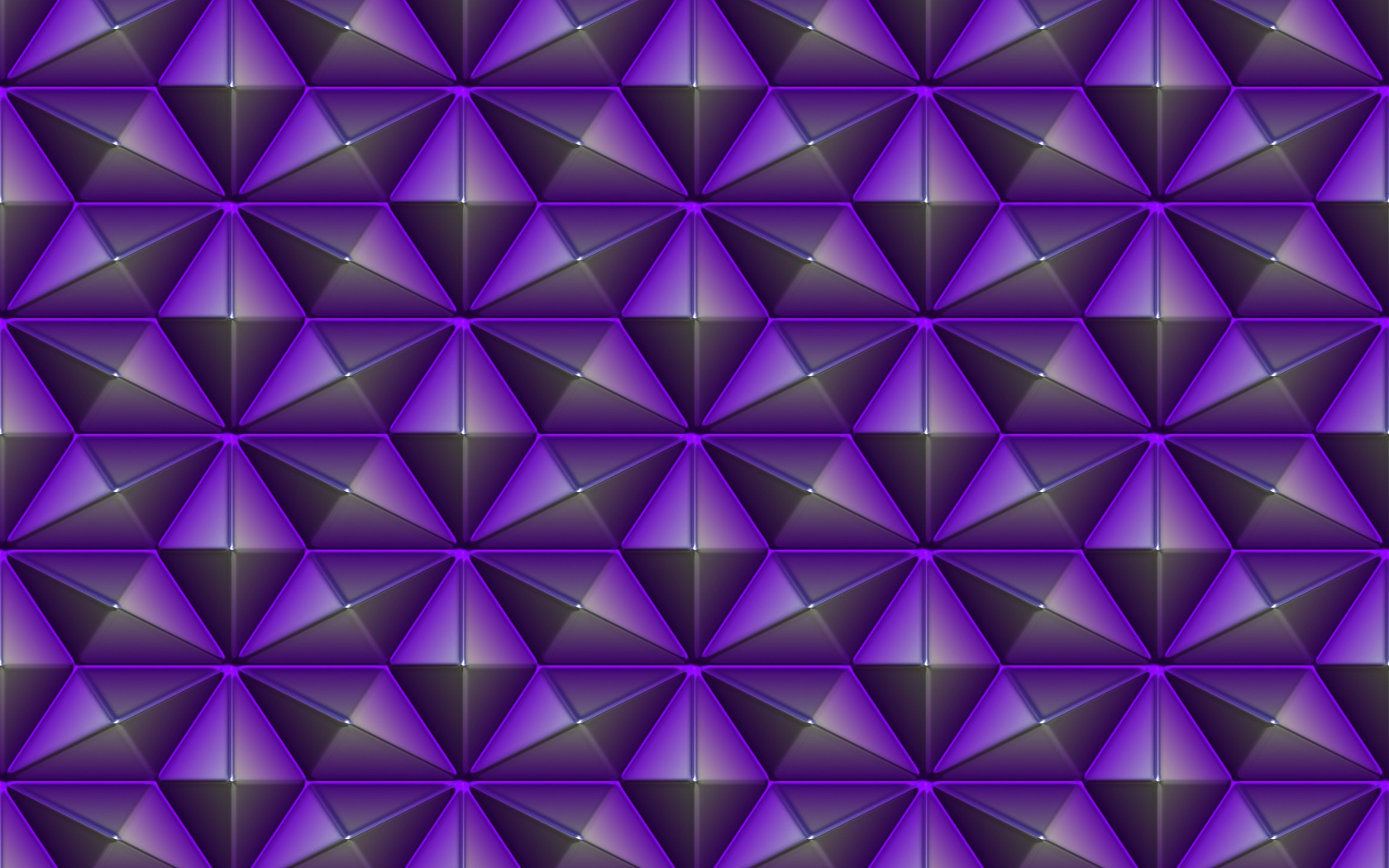 Пурпурные треугольники 3д графика