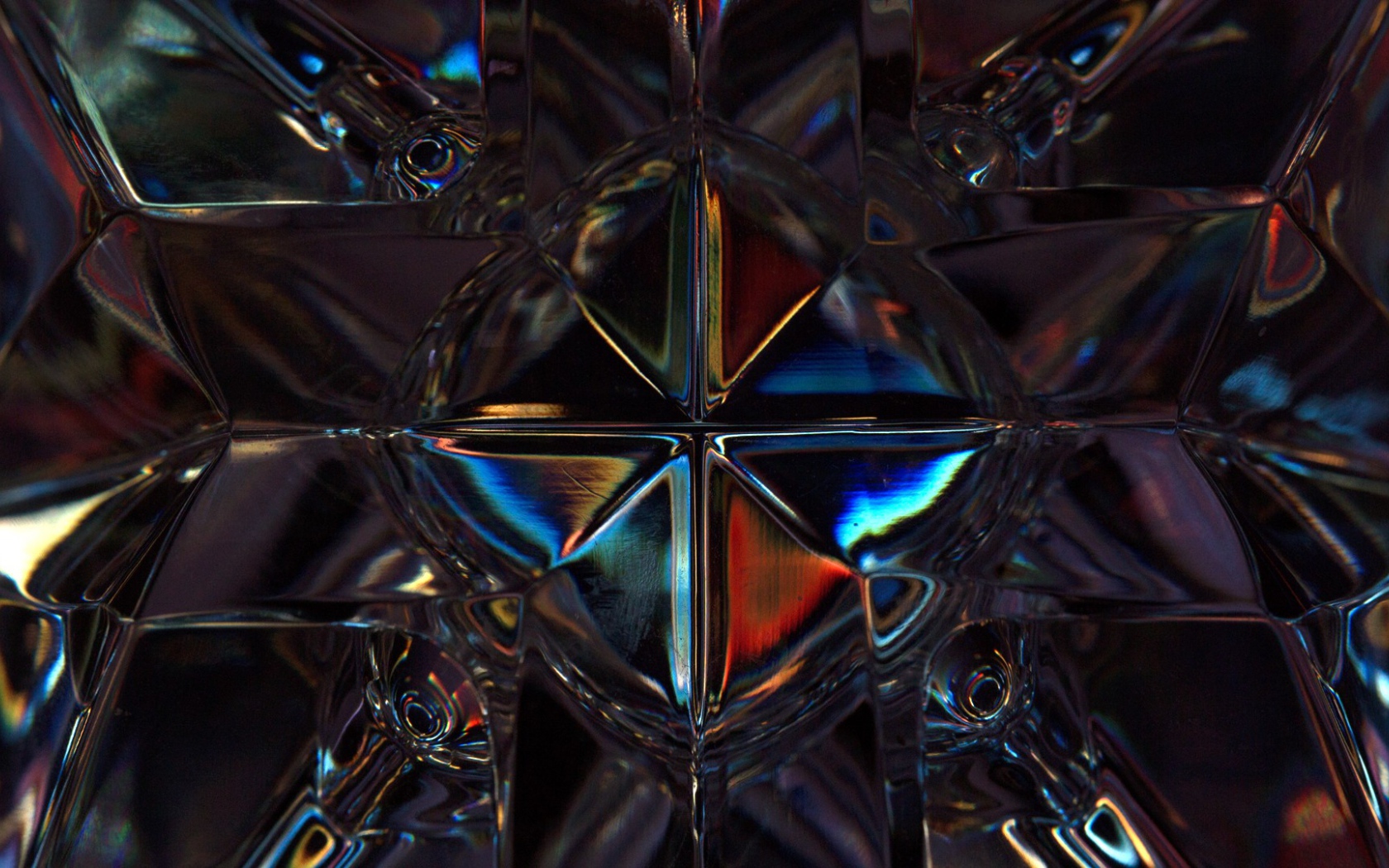 Необычный стеклянный узор  3д графика 