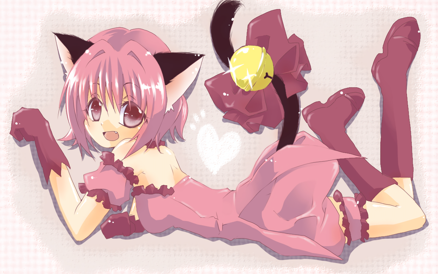 Девушка персонаж Ichigo Momomiya аниме Tokyo Mew Mew