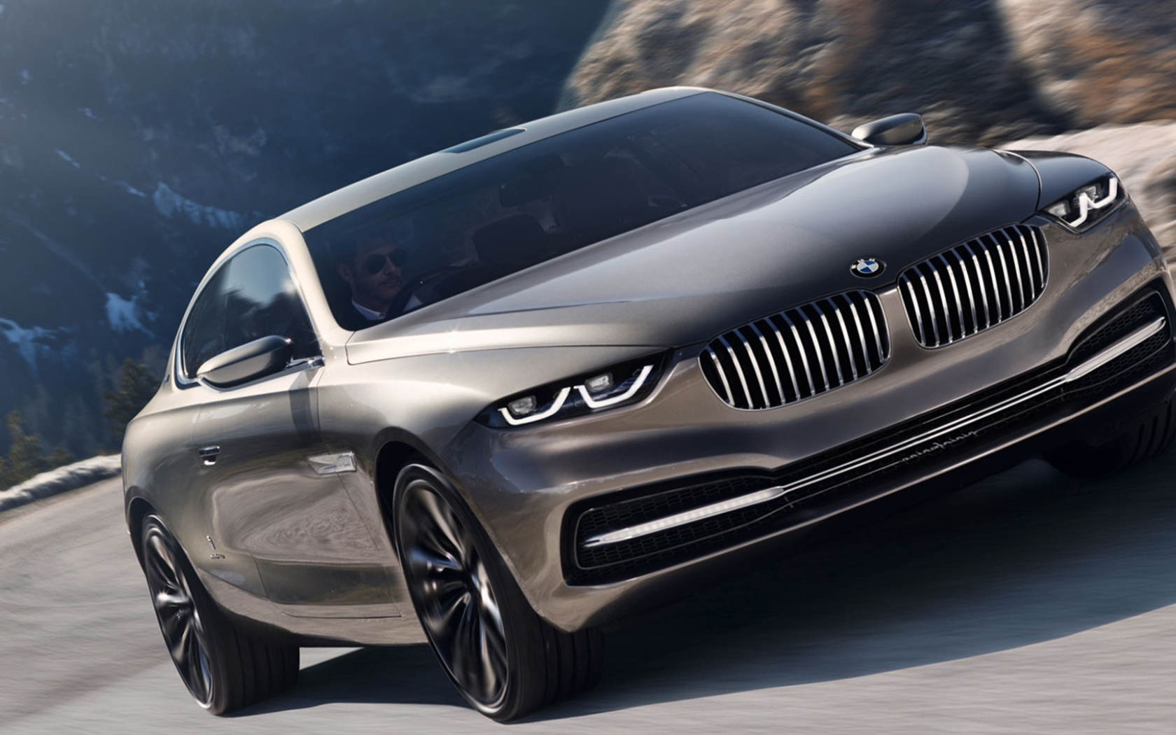 BMW 7 Series Rumors 2017 года на трассе